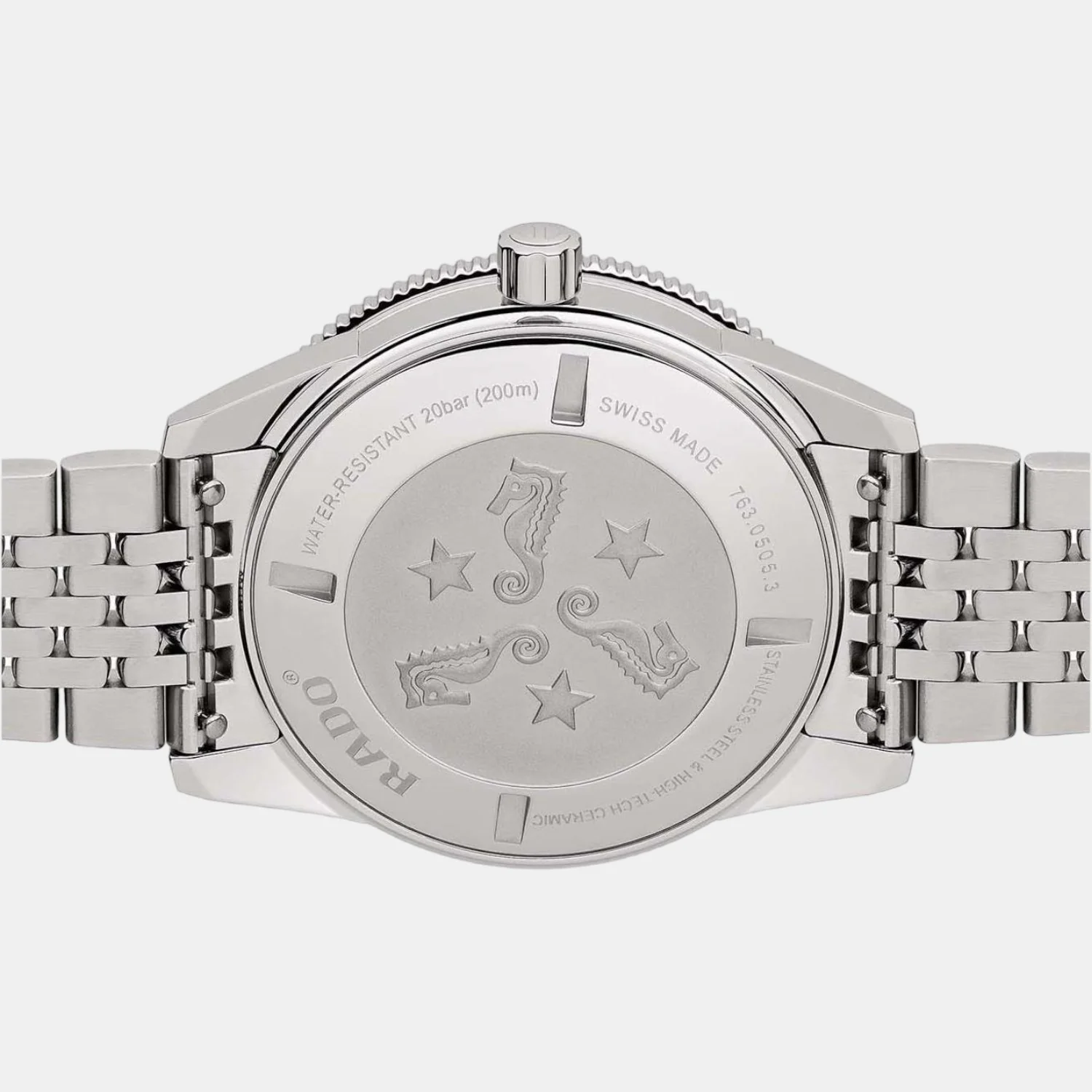 Captain Cook Men Automatic Black Dial Analog Stainless Steel Watch R32505153 - Image 3