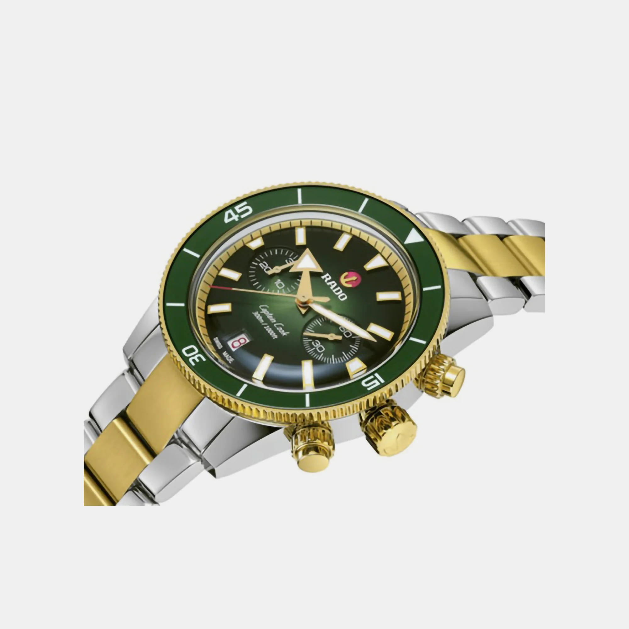 Captain Cook Men Automatic Green Dial Chronograph Stainless Steel Watch R32151318 - Image 6
