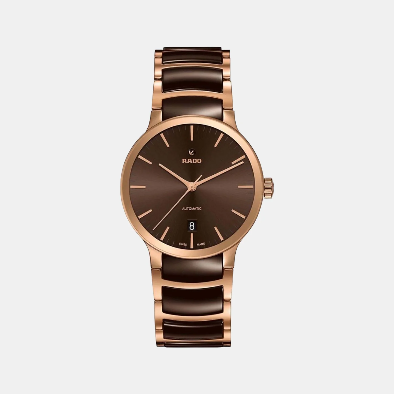 Centrix Men Automatic Brown Dial Analog Stainless Steel Watch R30036302