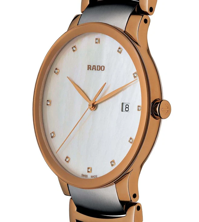 Centrix Unisex Quartz White Dial Analog Stainless Steel Watch R30554903 - Image 3