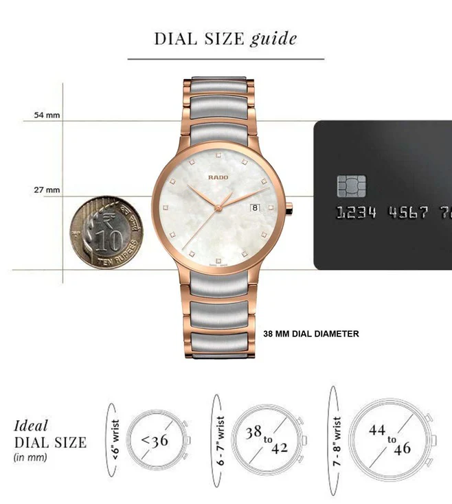 Centrix Unisex Quartz White Dial Analog Stainless Steel Watch R30554903 - Image 5