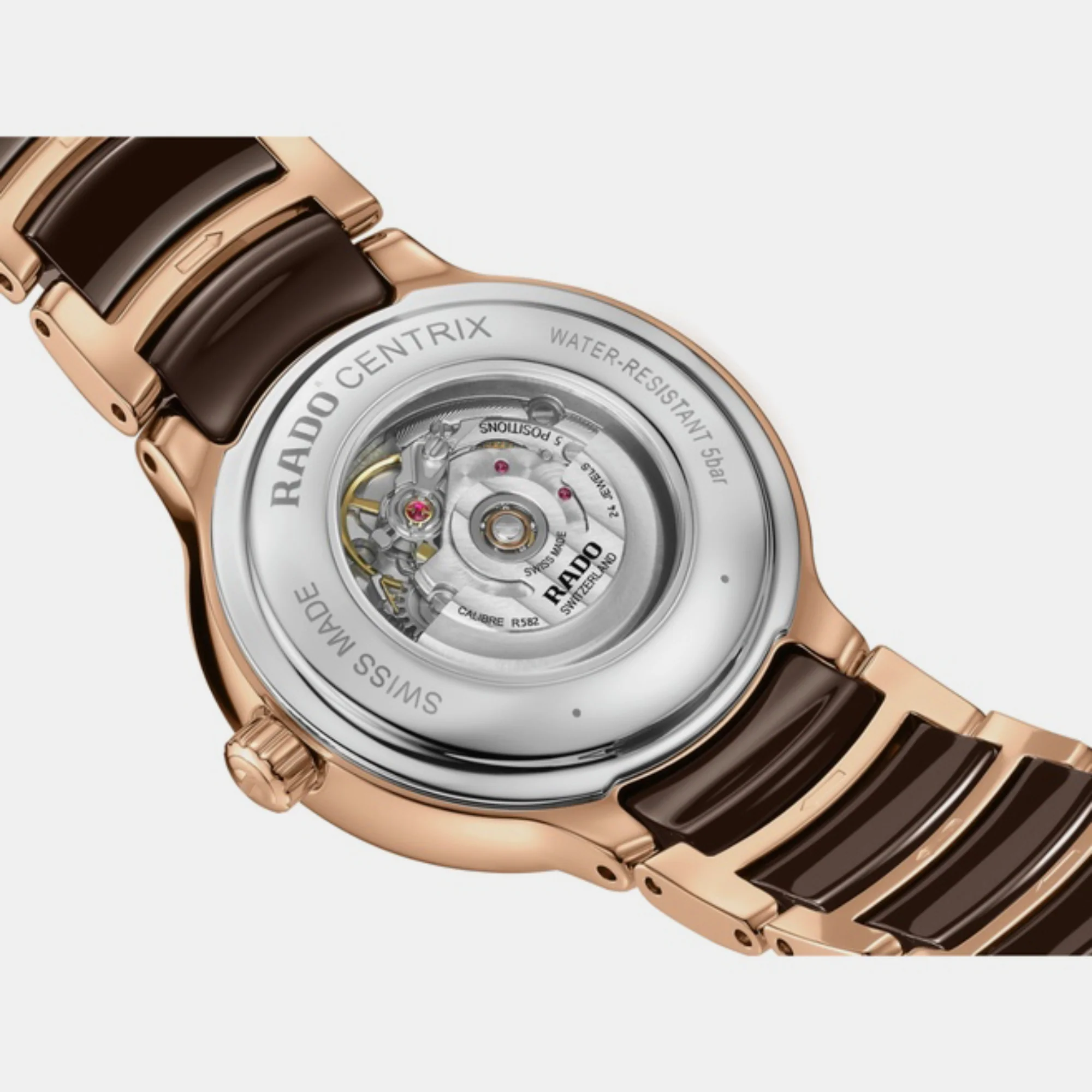 Centrix Women Automatic Brown Dial Analog Stainless Steel Watch R30019302 - Image 3