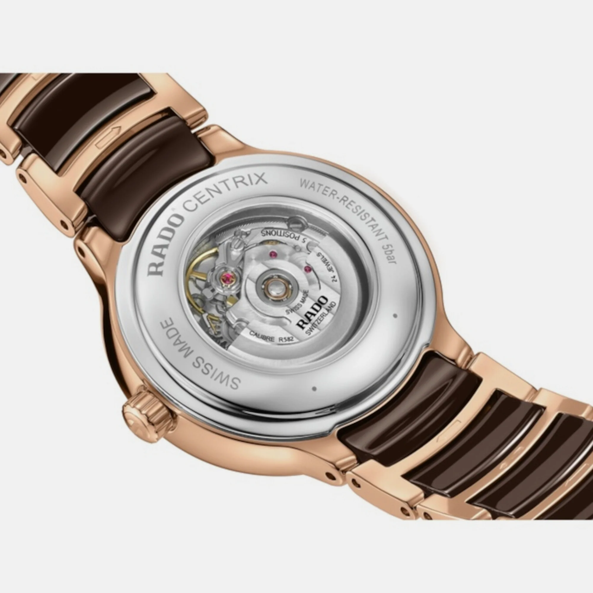 Centrix Women Automatic Brown Dial Analog Stainless Steel Watch R30019712 - Image 3
