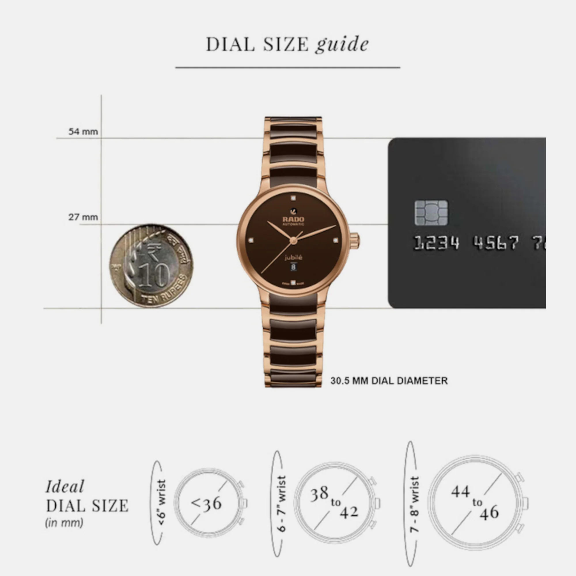 Centrix Women Automatic Brown Dial Analog Stainless Steel Watch R30019712 - Image 6