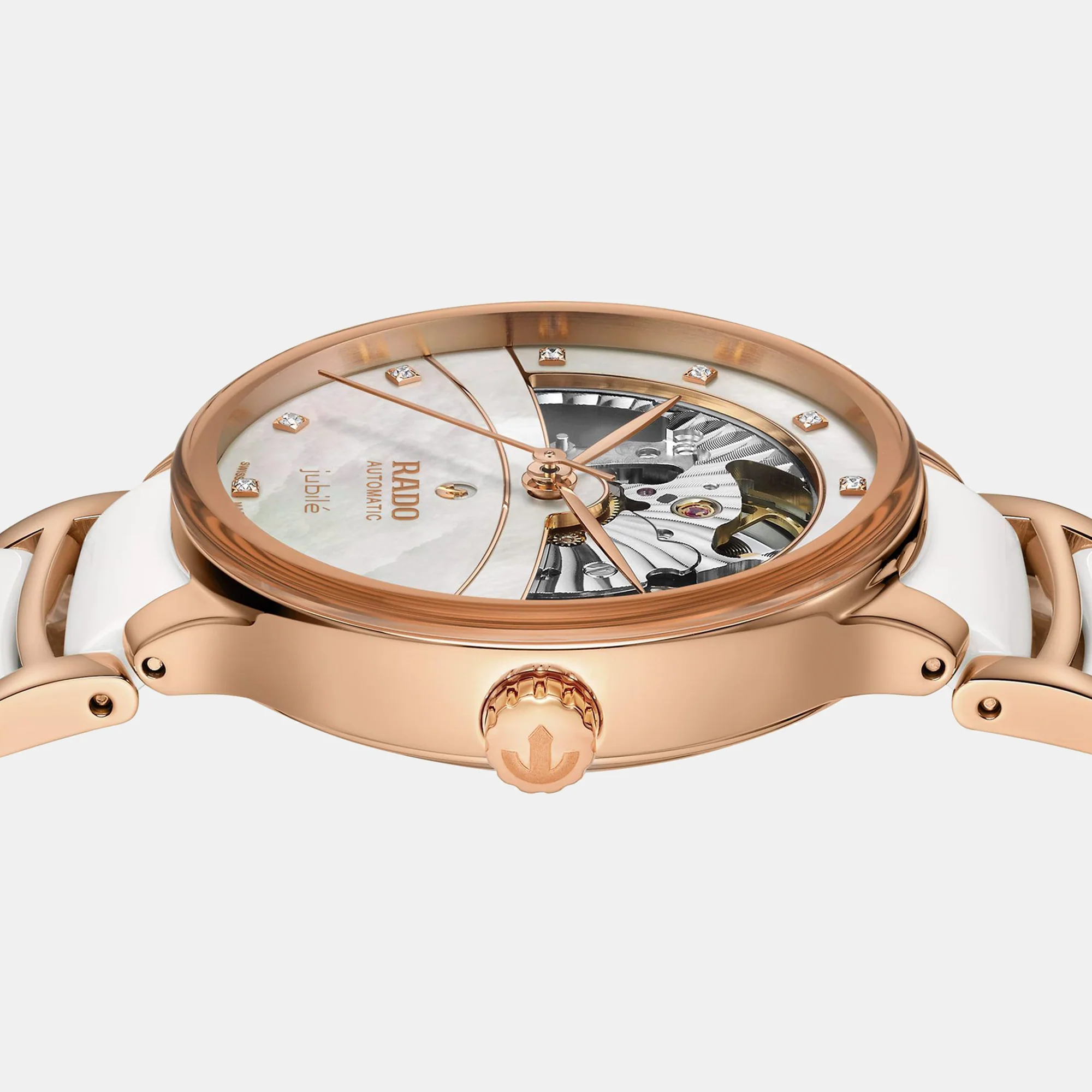 Centrix Women Automatic Mother Of Pearl Dial Analog Stainless Steel Watch R30029922 - Image 3
