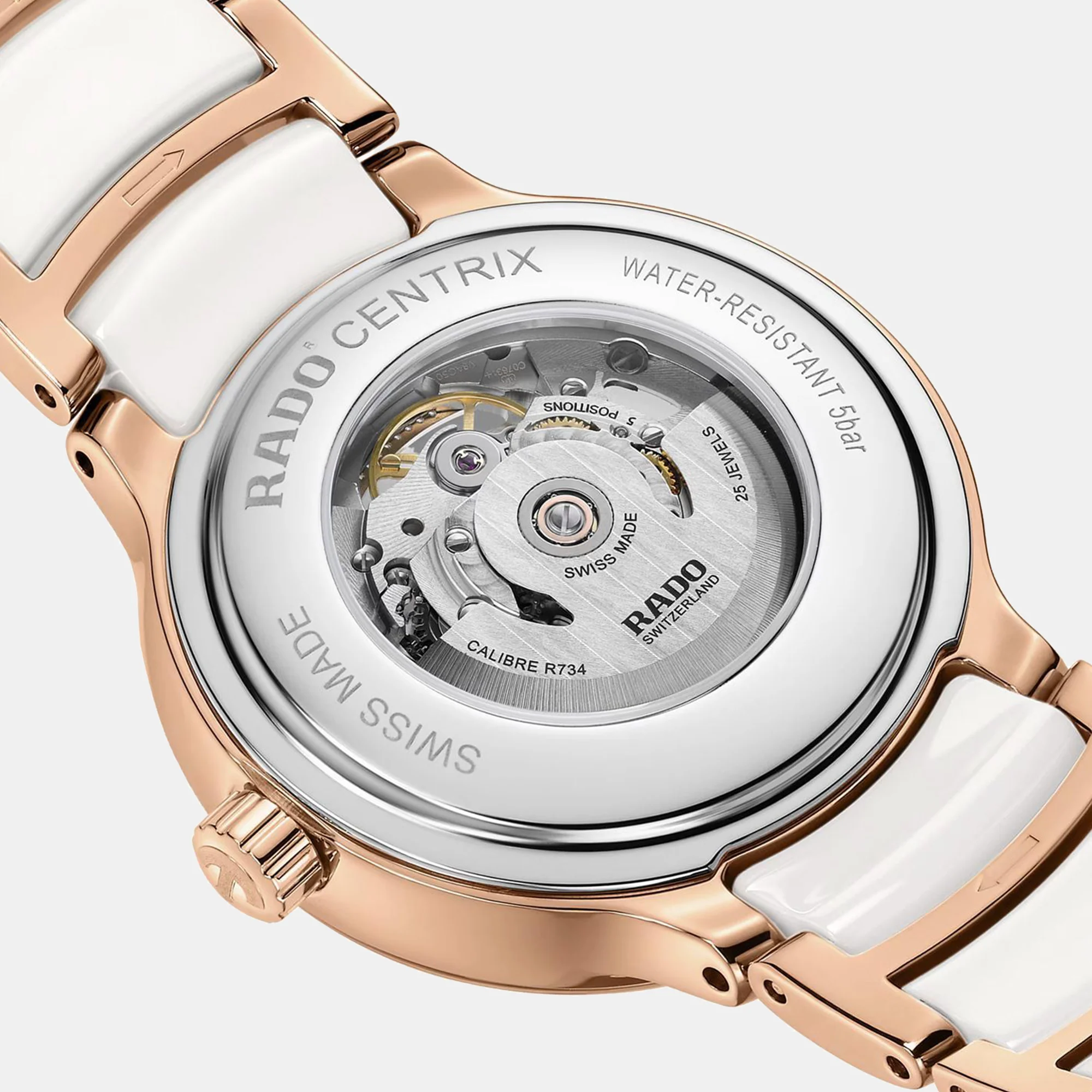 Centrix Women Automatic Mother Of Pearl Dial Analog Stainless Steel Watch R30029922 - Image 4