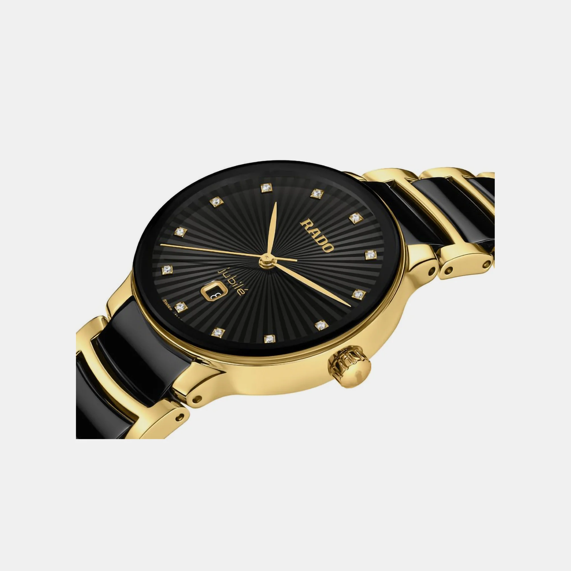 Centrix Women Quartz Black Dial Analog Ceramic Watch R30025742 - Image 5