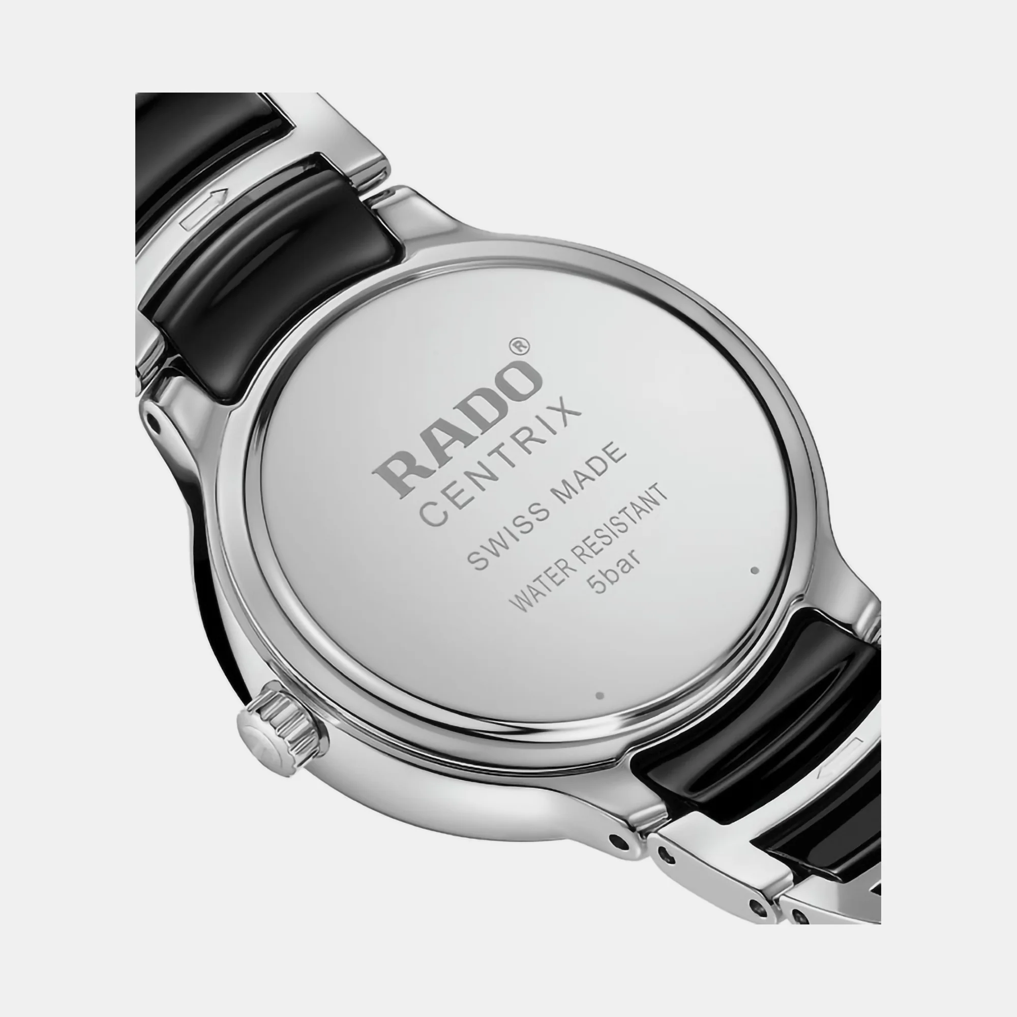 Centrix Women Quartz Black Dial Analog Ceramic Watch R30026712 - Image 4