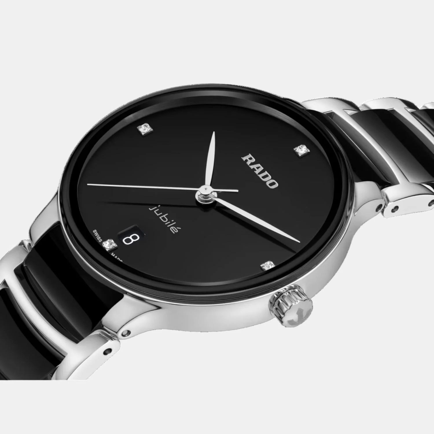 Centrix Women Quartz Black Dial Analog Ceramic Watch R30040712 - Image 3