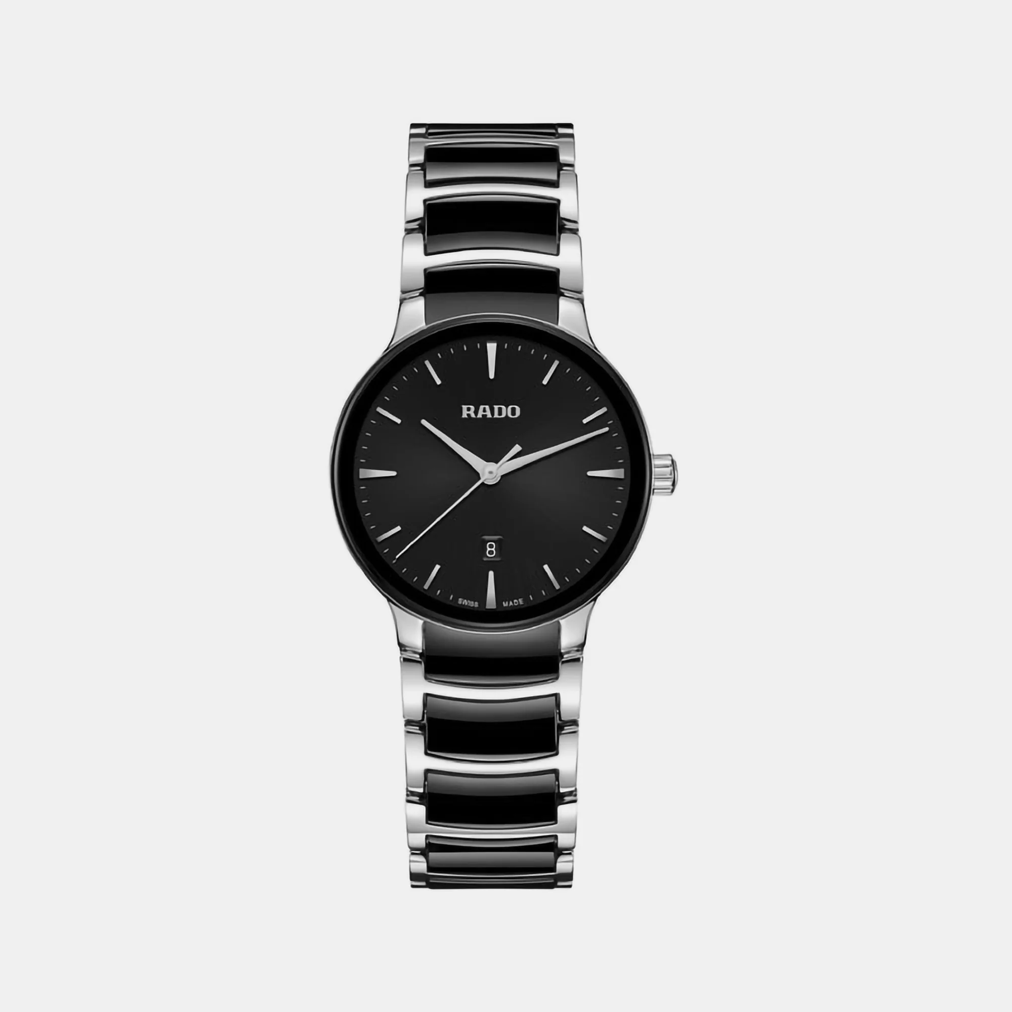 Centrix Women Quartz Black Dial Chronograph Ceramic Watch R30026152 - Image 2