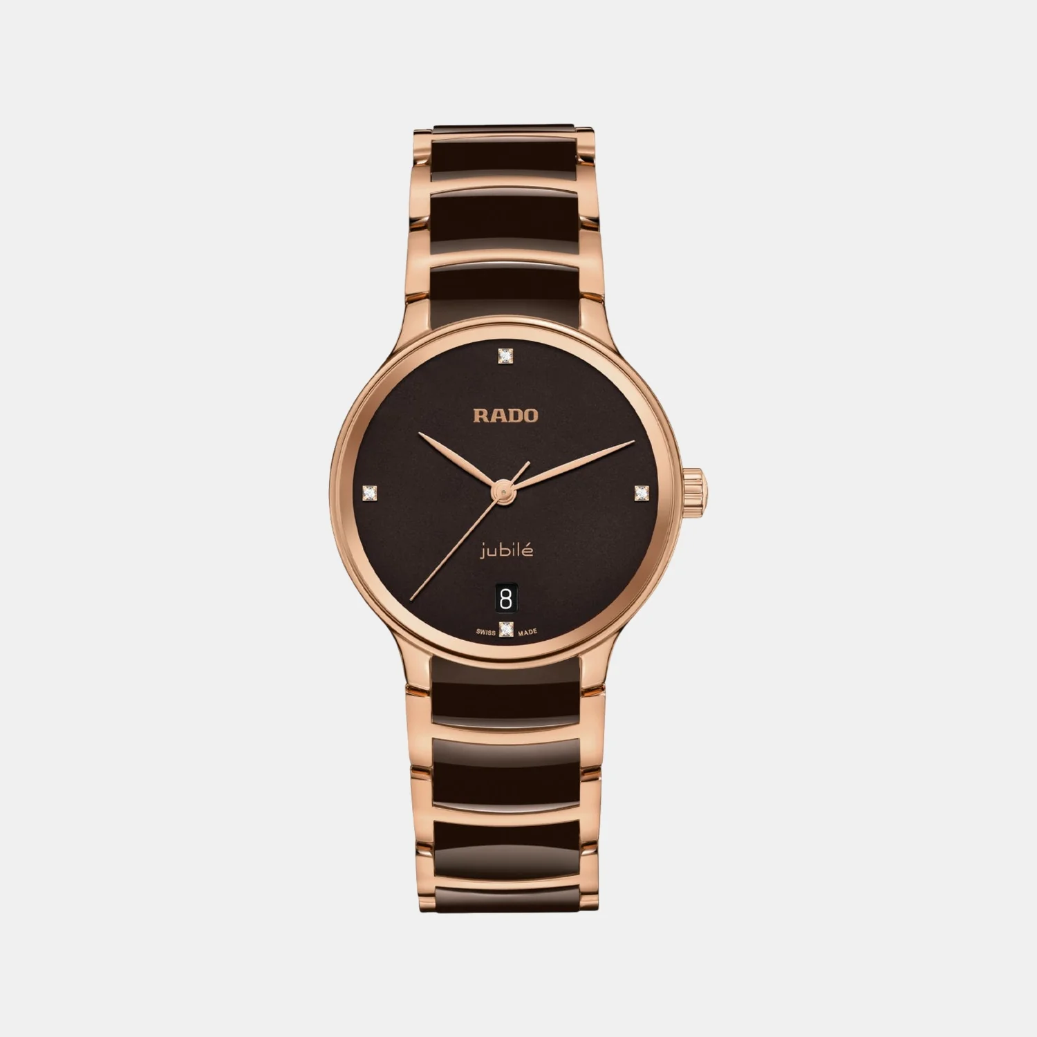 Centrix Women Quartz Brown Dial Analog Ceramic Watch R30038712