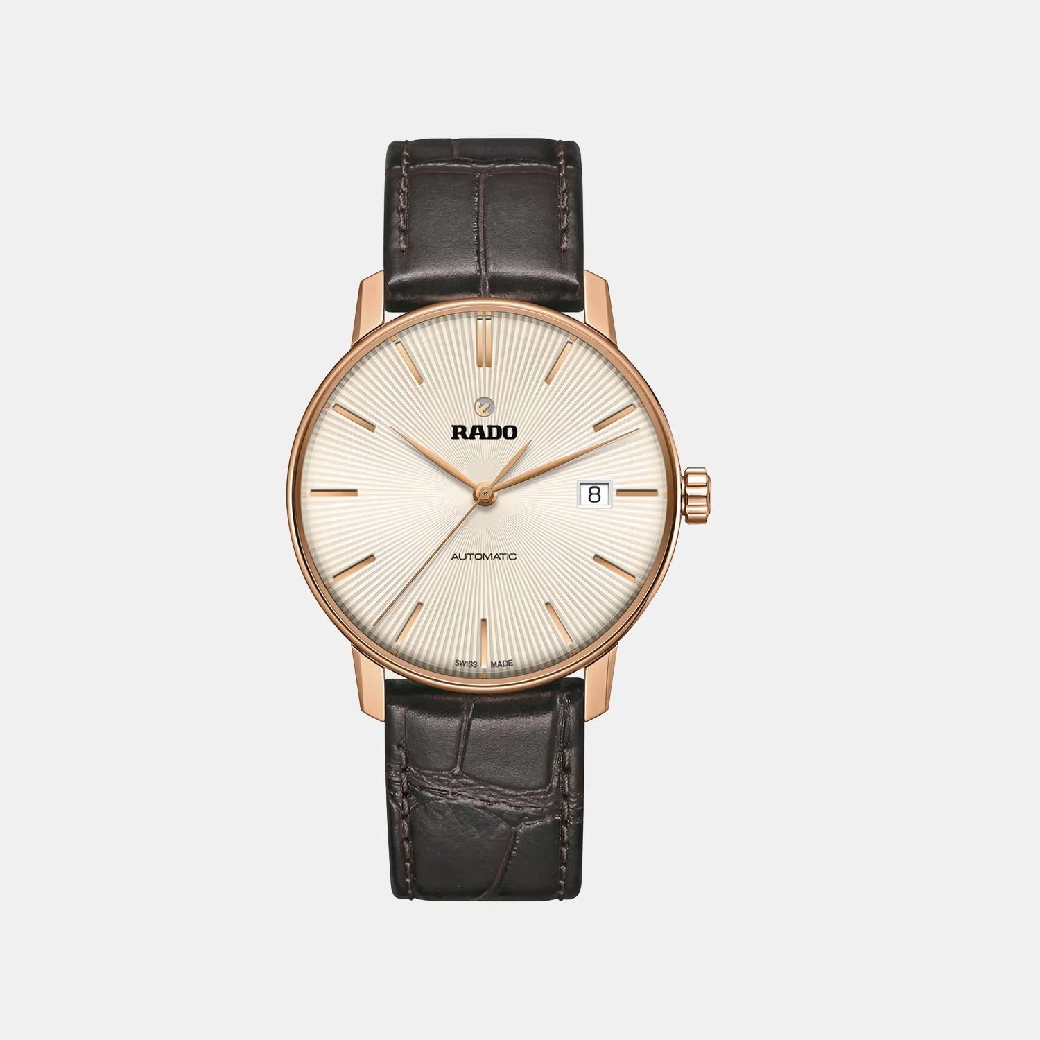 Coupole Classic Men Automatic Cream Dial Analog Leather Watch R22861115