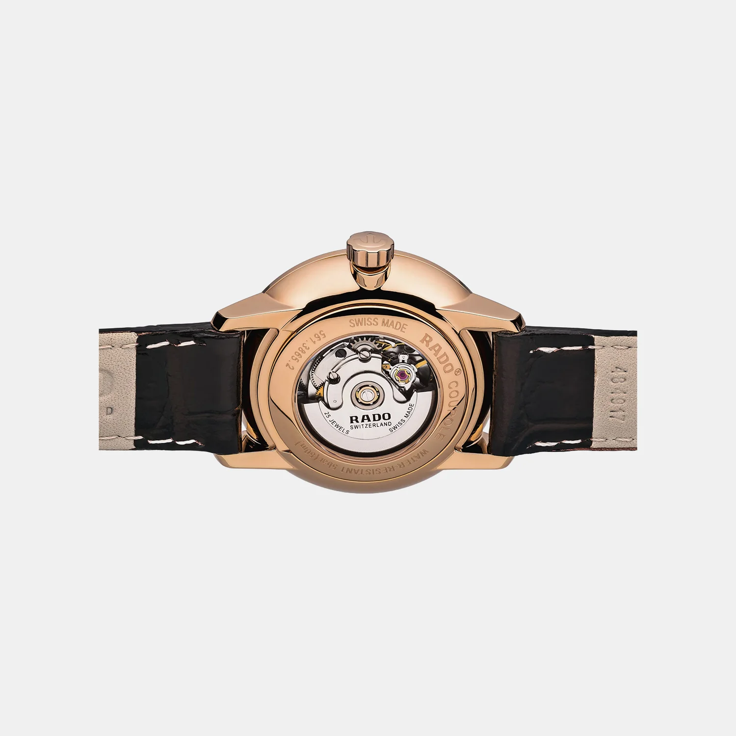 Coupole Classic Women Automatic Cream Dial Analog Leather Watch R22865765 - Image 3