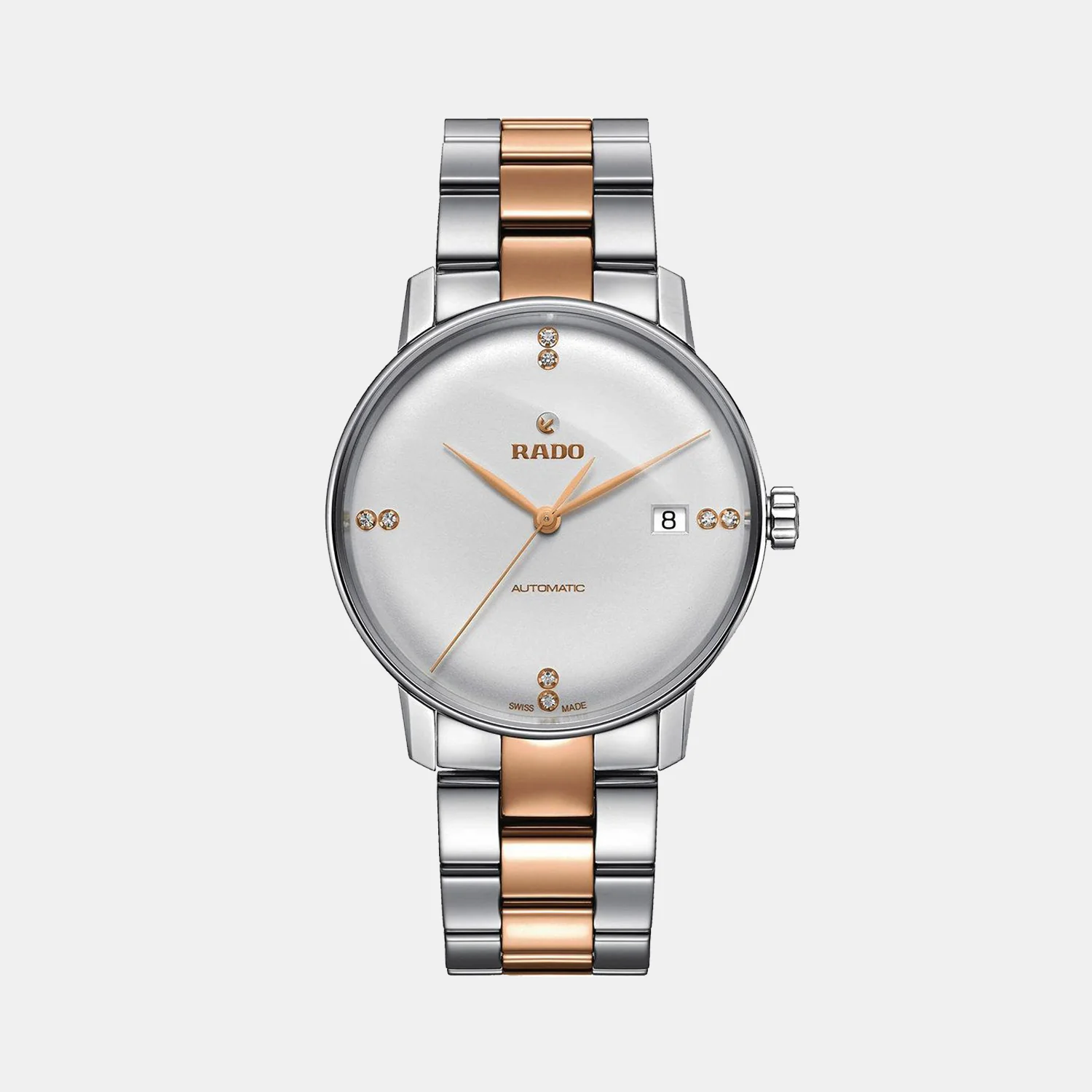 Coupole Men Automatic Silver Dial Analog Stainless Steel Watch R22860722 - Image 2
