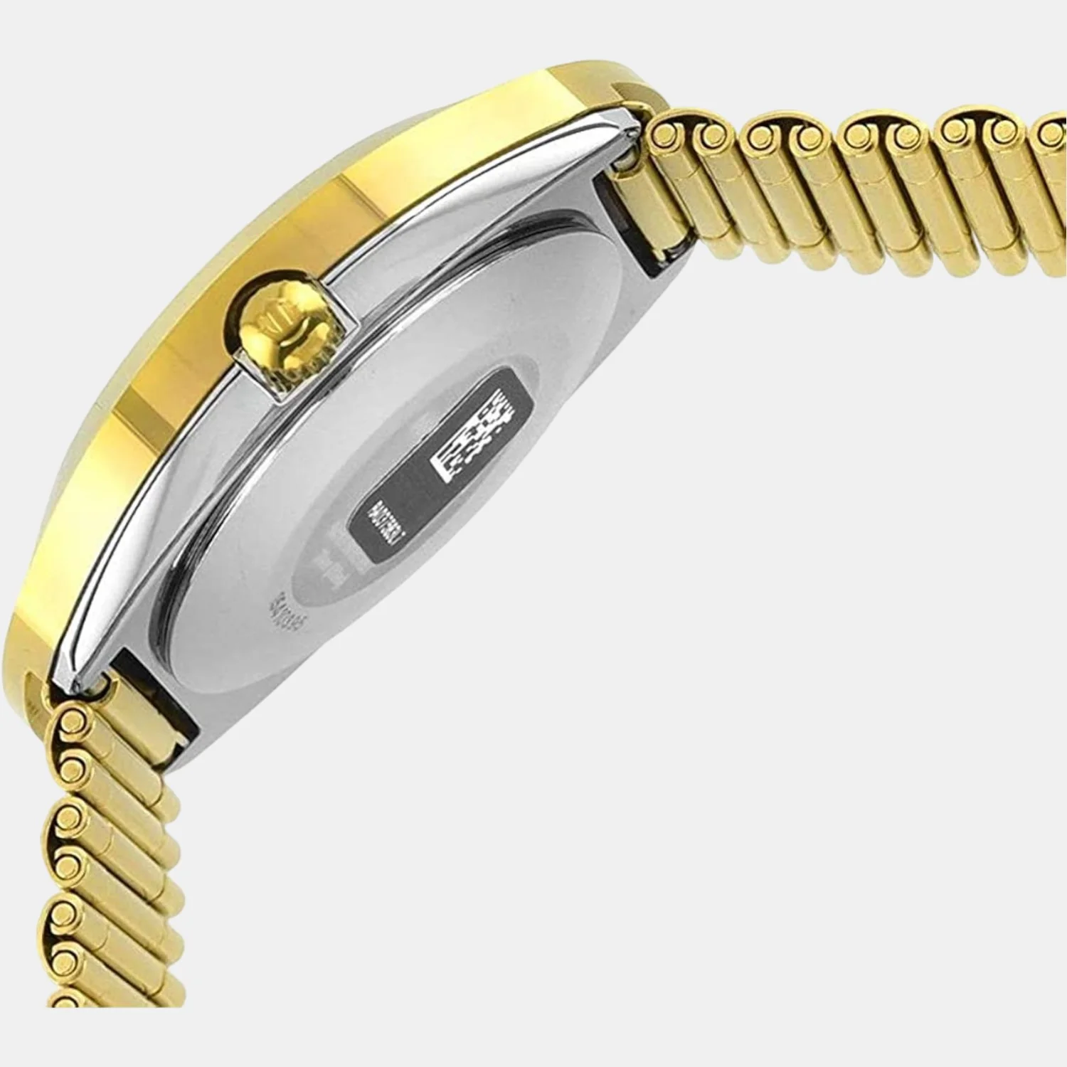 Diastar Men Automatic Gold Dial Analog Stainless Steel Watch R12413343 - Image 3