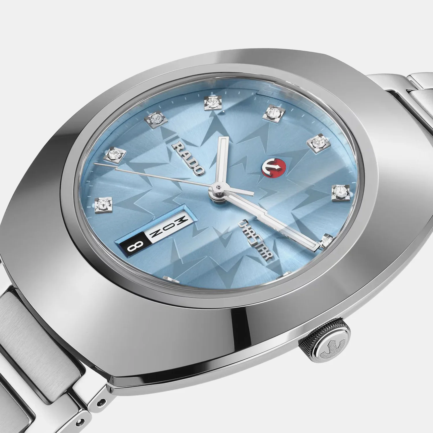 Diastar Original Unisex Automatic Blue Dial Analog Stainless Steel Watch R12160223 - Image 2