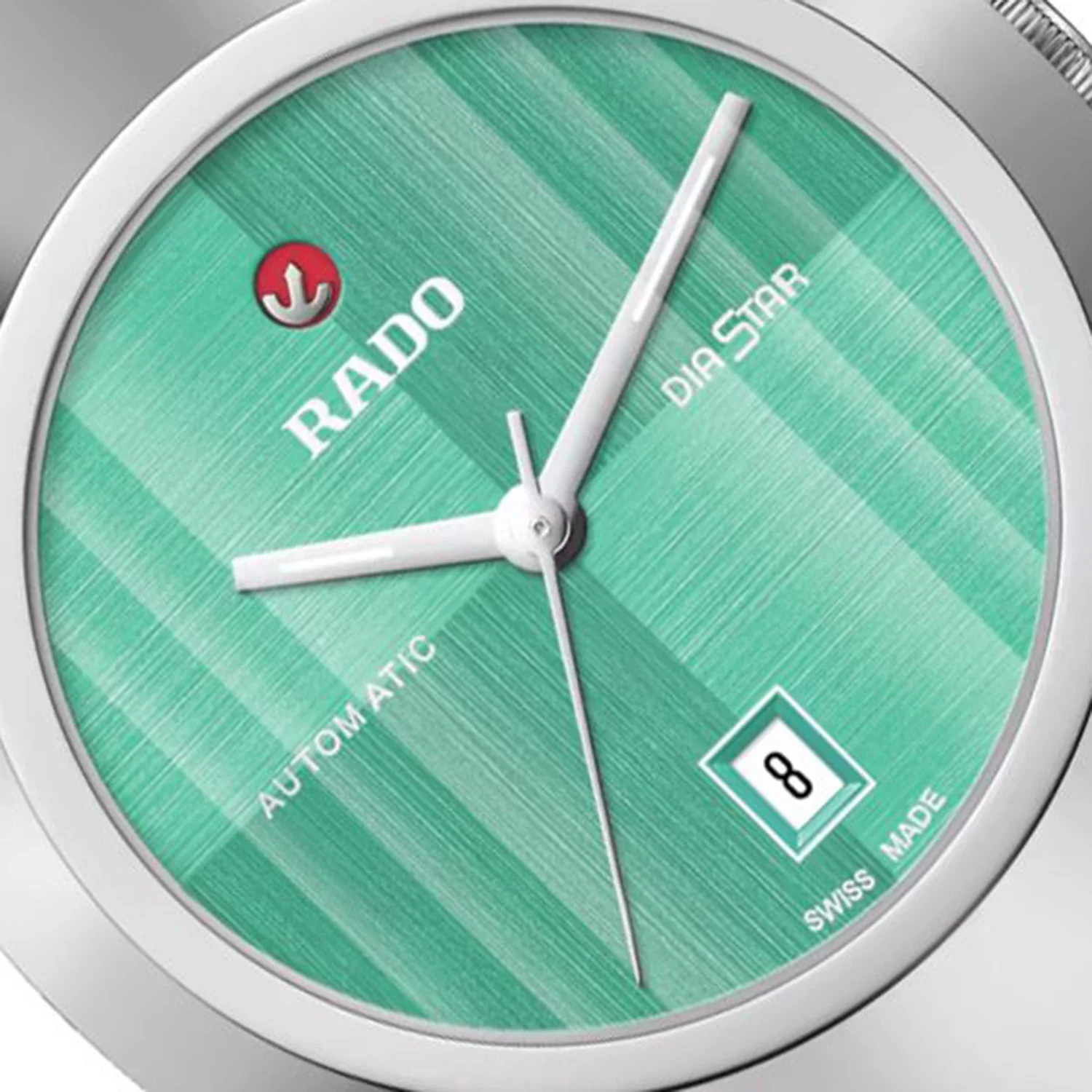 DiaStar Original Women Automatic Turquoise Dial Analog Stainless Steel Watch R12170323 - Image 2