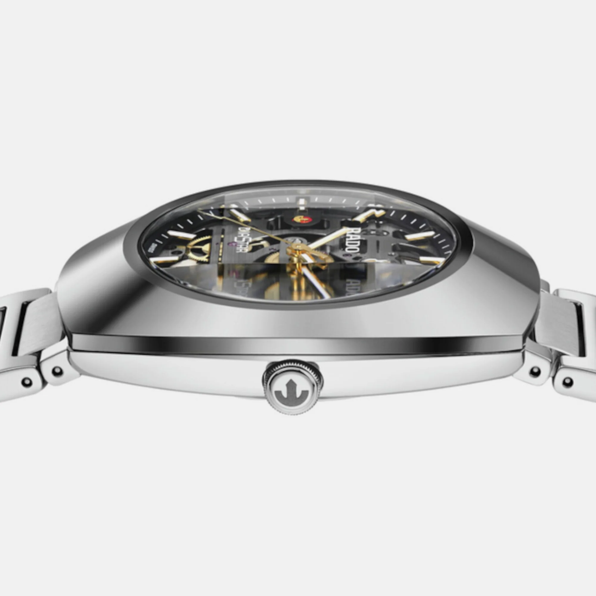 Diastar Unisex Automatic Black Dial Analog Stainless Steel Watch R12162153 - Image 4