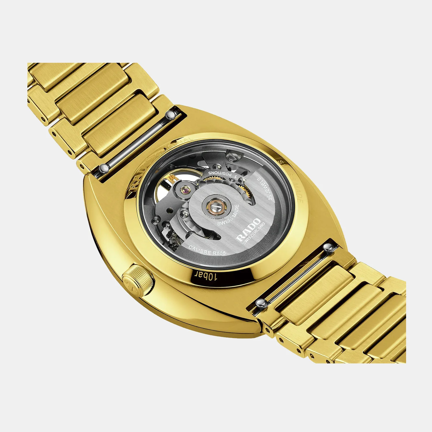 Diastar Unisex Automatic Grey Dial Analog Stainless Steel Watch R12164153 - Image 4