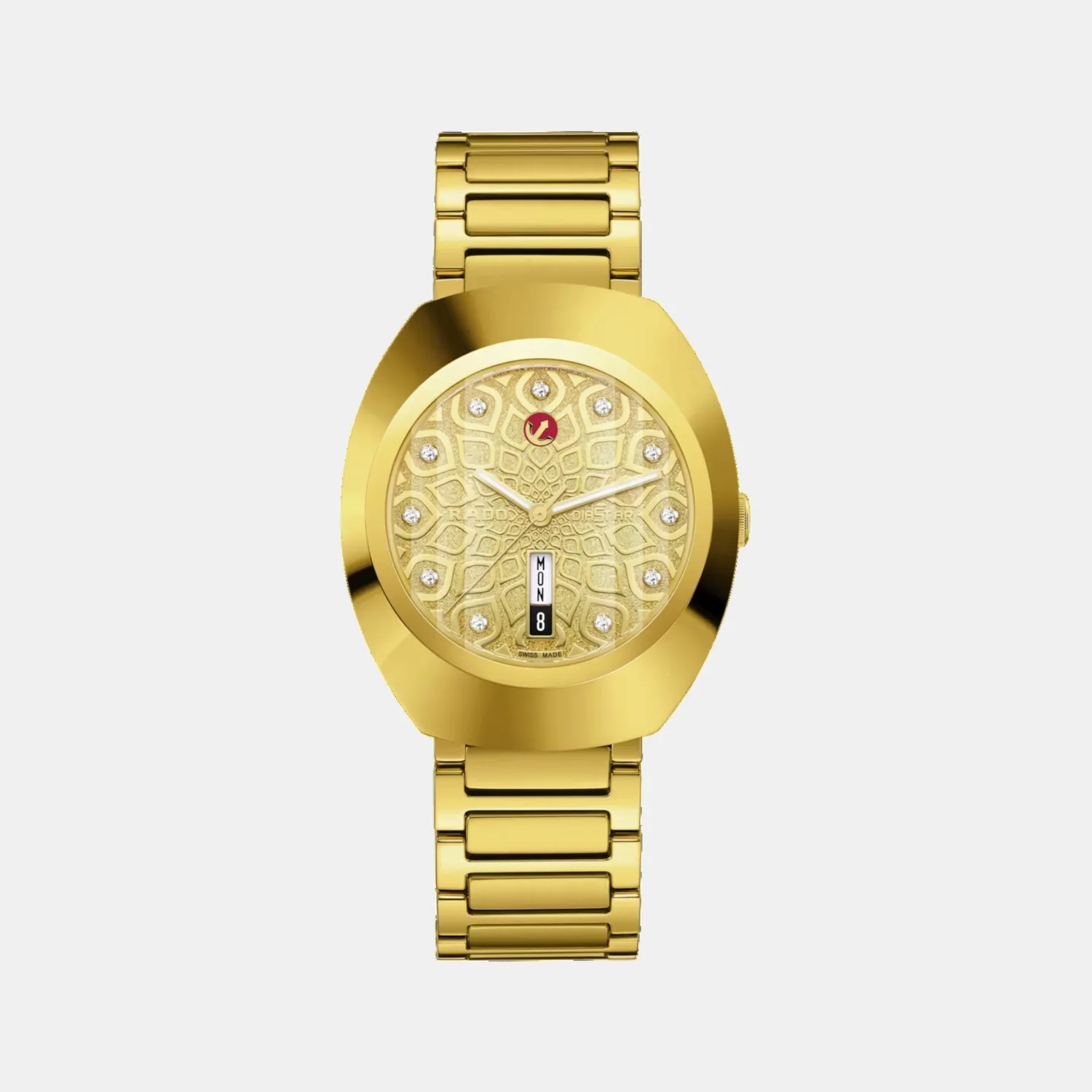 Diastar Unisex Automatic Yellow Dial Analog Stainless Steel Watch R12161633 - Image 2