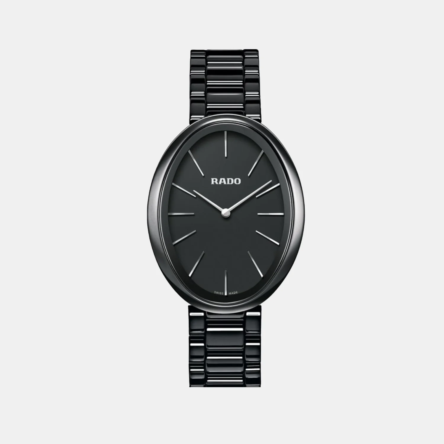Esenza Ceramic Women Quartz Black Dial Analog Watch R53093152