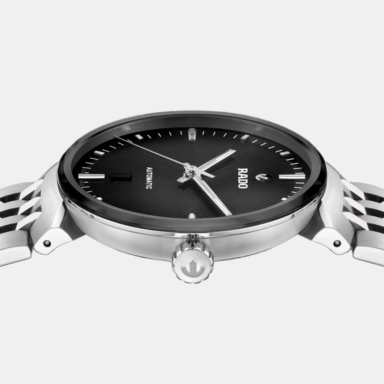 Florence Unisex Automatic Black Dial Analog Stainless Steel Watch R48903153 - Image 4