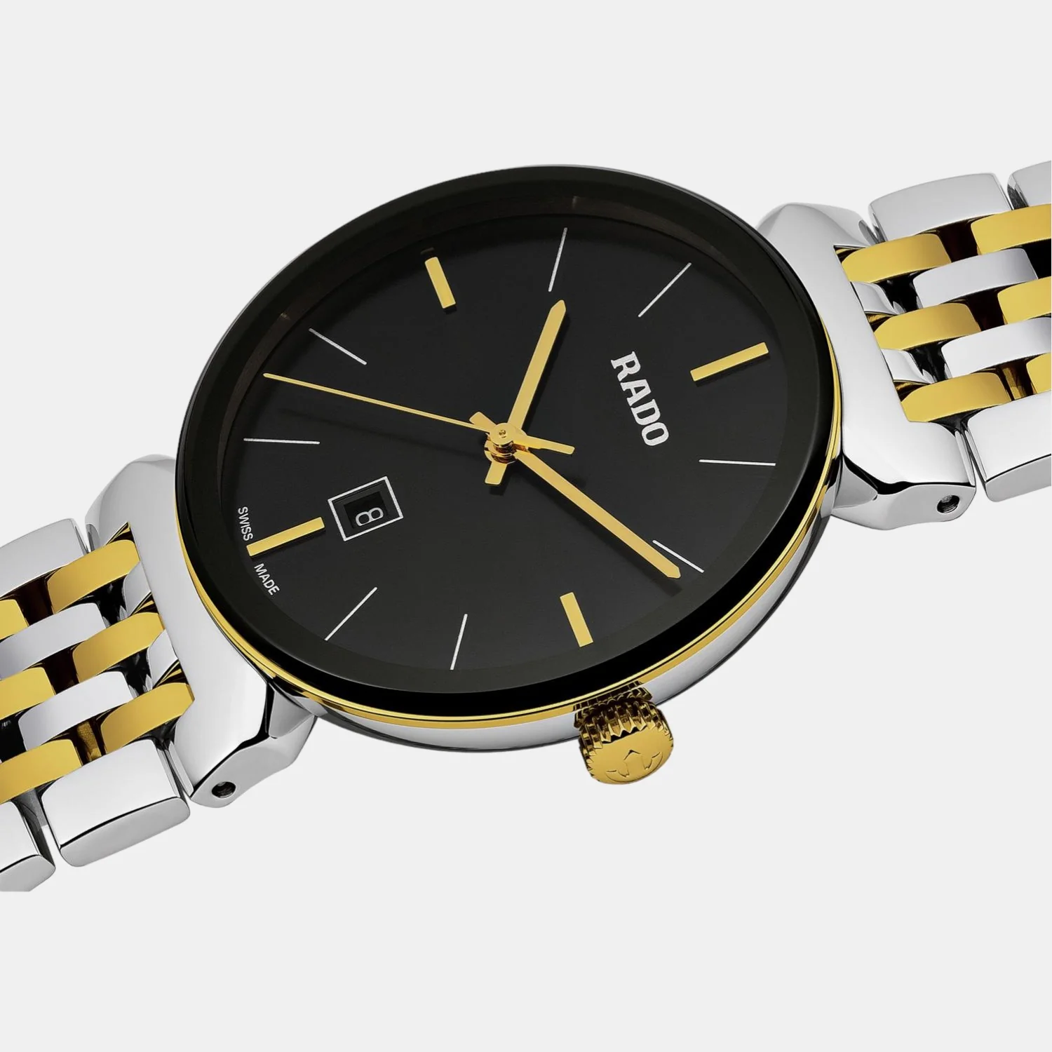 Florence Women Quartz Black Dial Analog Stainless Steel Watch R48913153 - Image 2