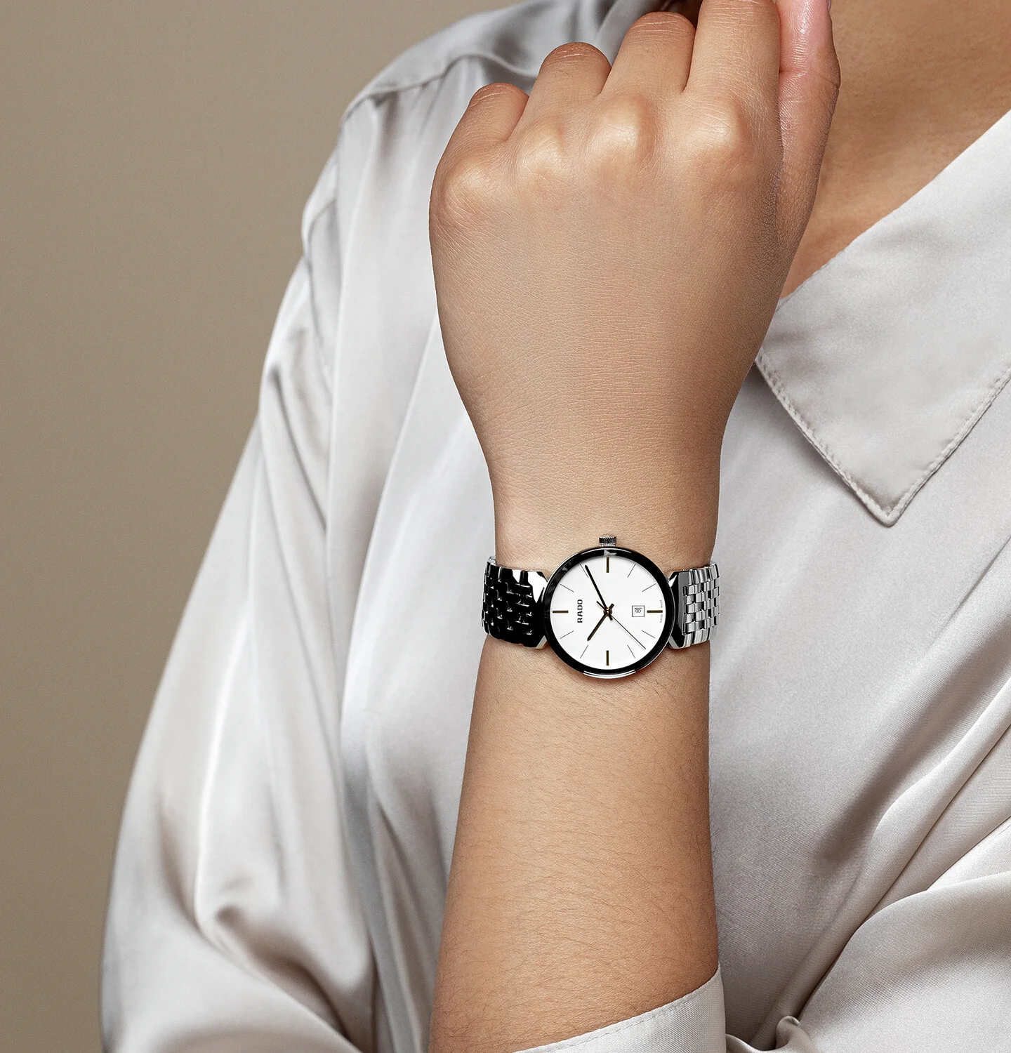 Florence Women Quartz White Dial Analog Stainless Steel Watch R48913013 - Image 5