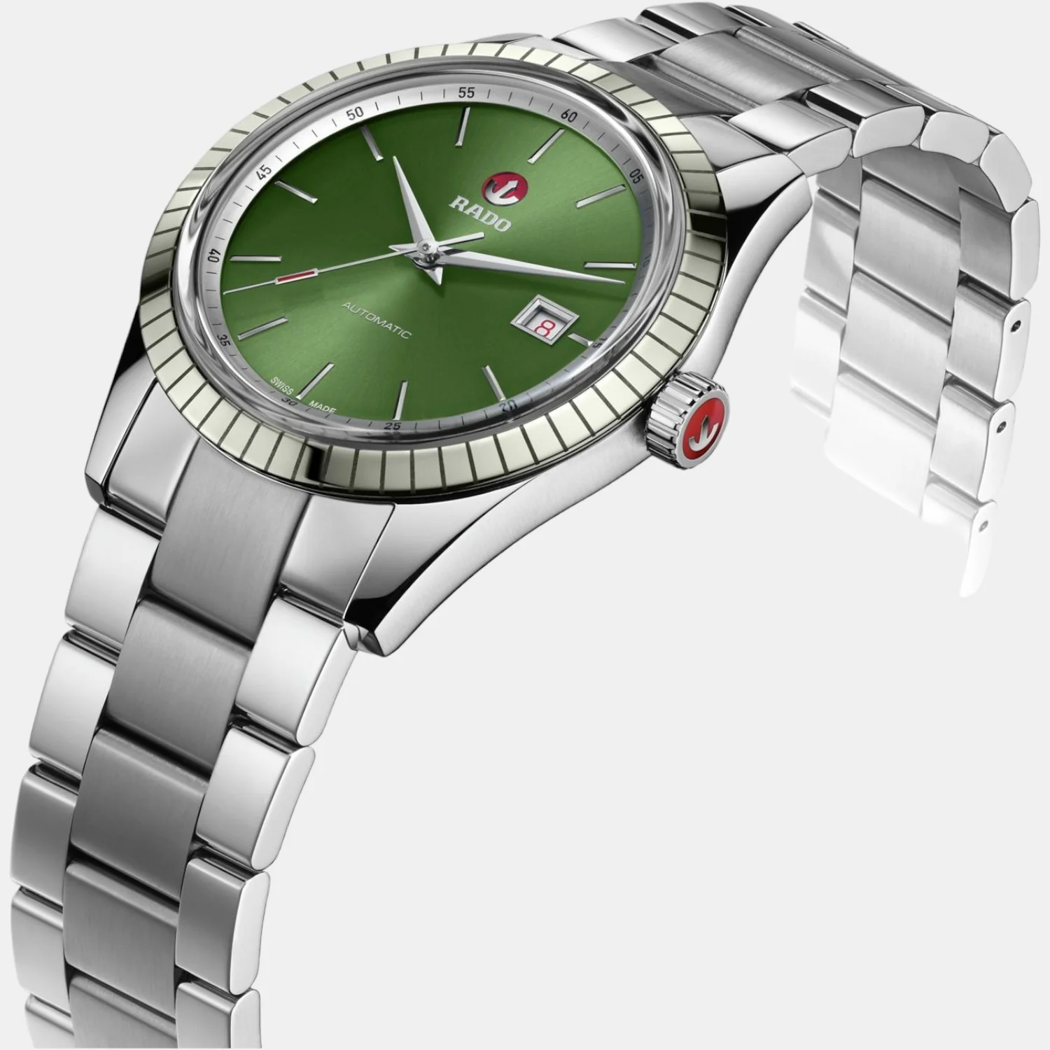 HyperChrome Men Automatic Green Dial Analog Stainless Steel Watch R33101314 - Image 2