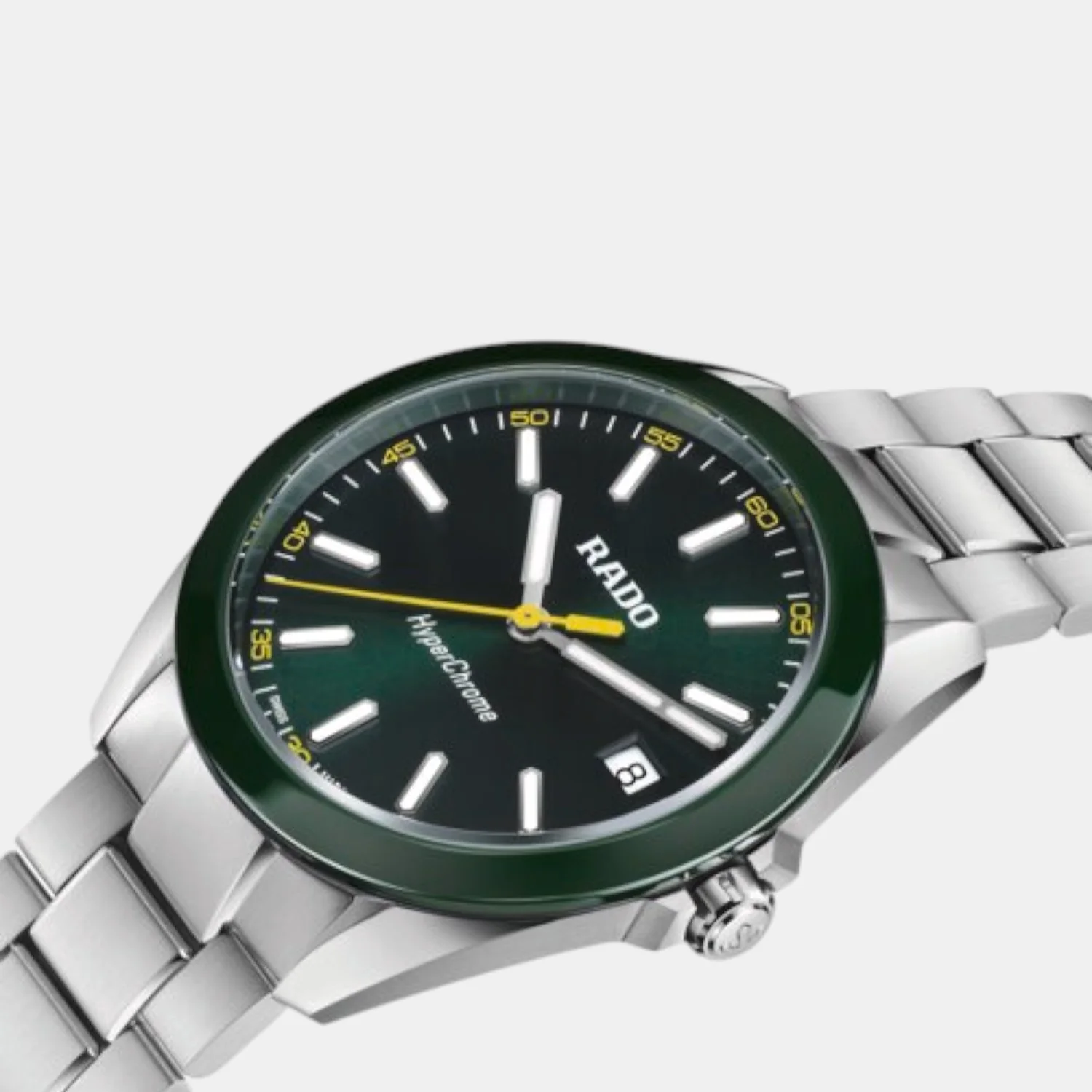 HyperChrome Men Quartz Green Dial Analog Stainless Steel Watch R32280313 - Image 2