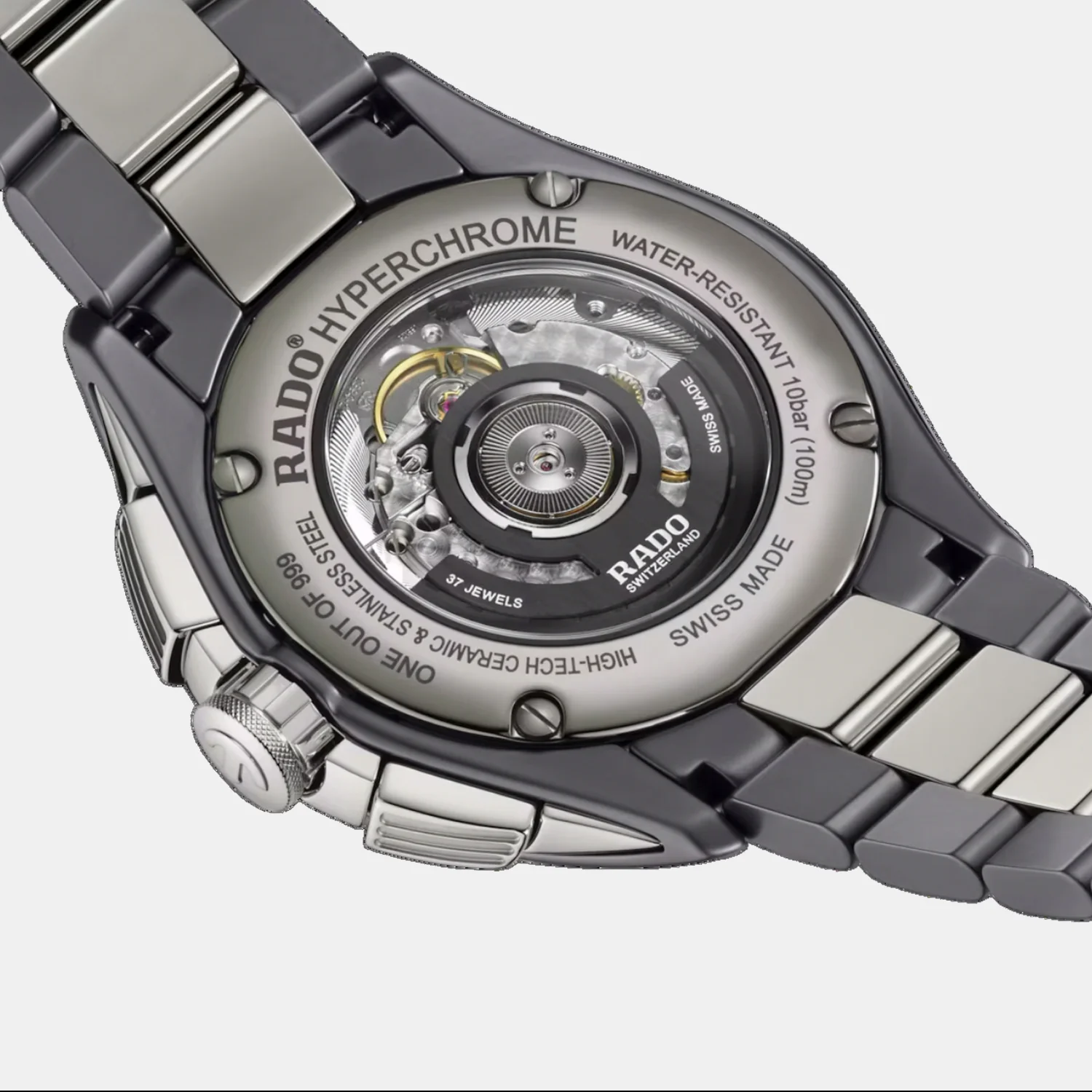 HyperChrome Men Quartz Grey Dial Analog Stainless Steel Watch R32022152 - Image 3