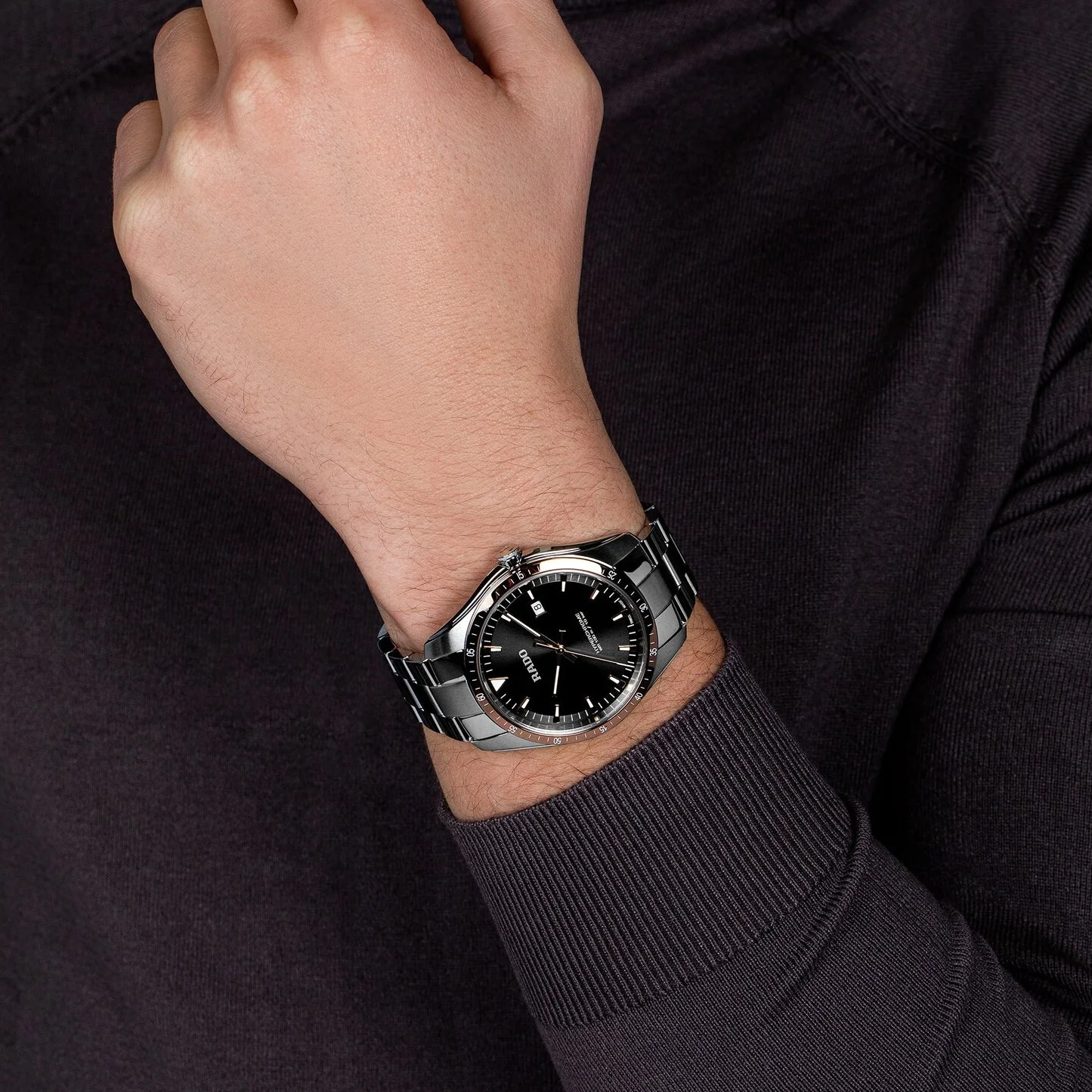 HyperChrome Men Quartz Grey Dial Analog Stainless Steel Watch R32502163 - Image 2