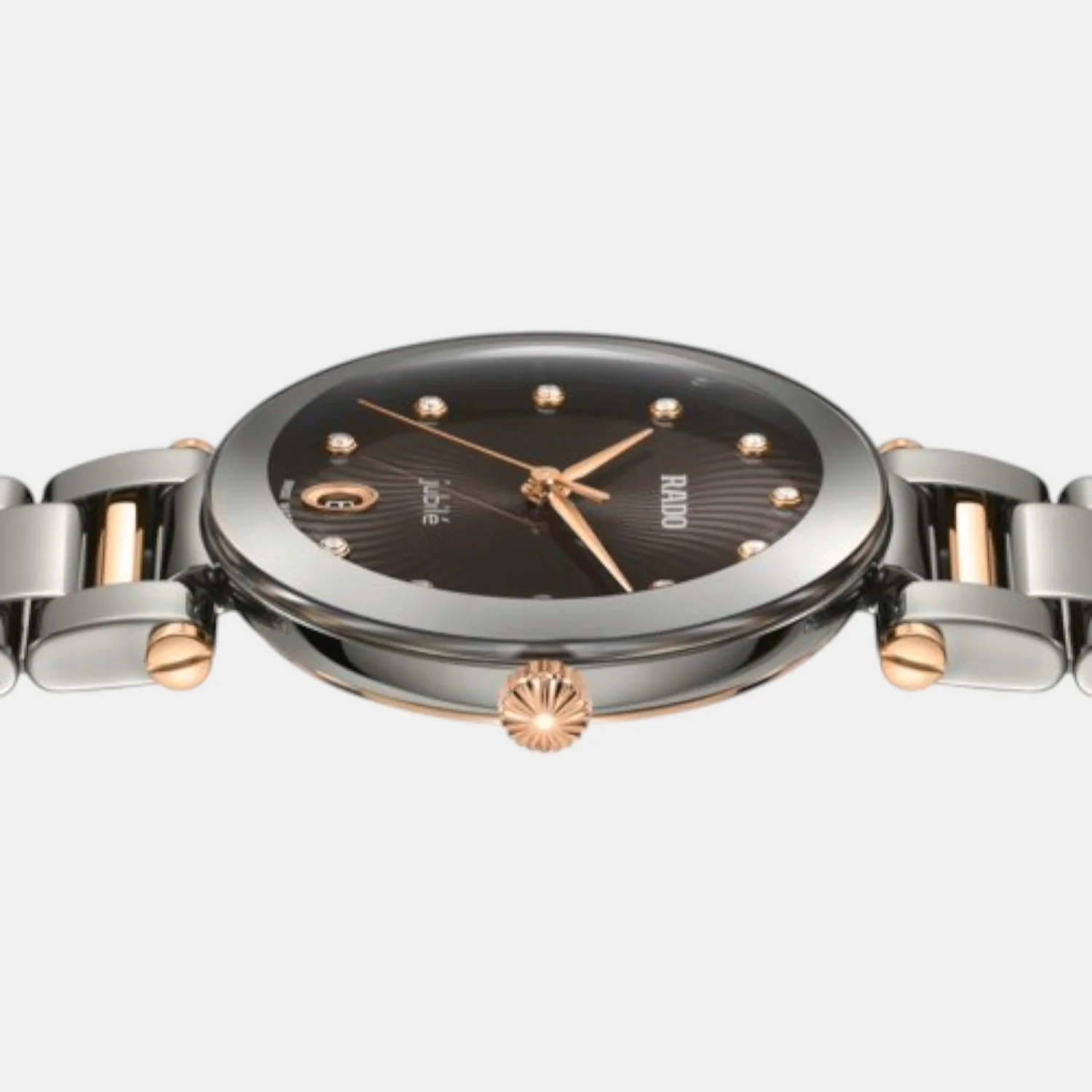 LaCoupole Women Quartz Grey Dial Analog Ceramic Watch R22241703 - Image 3