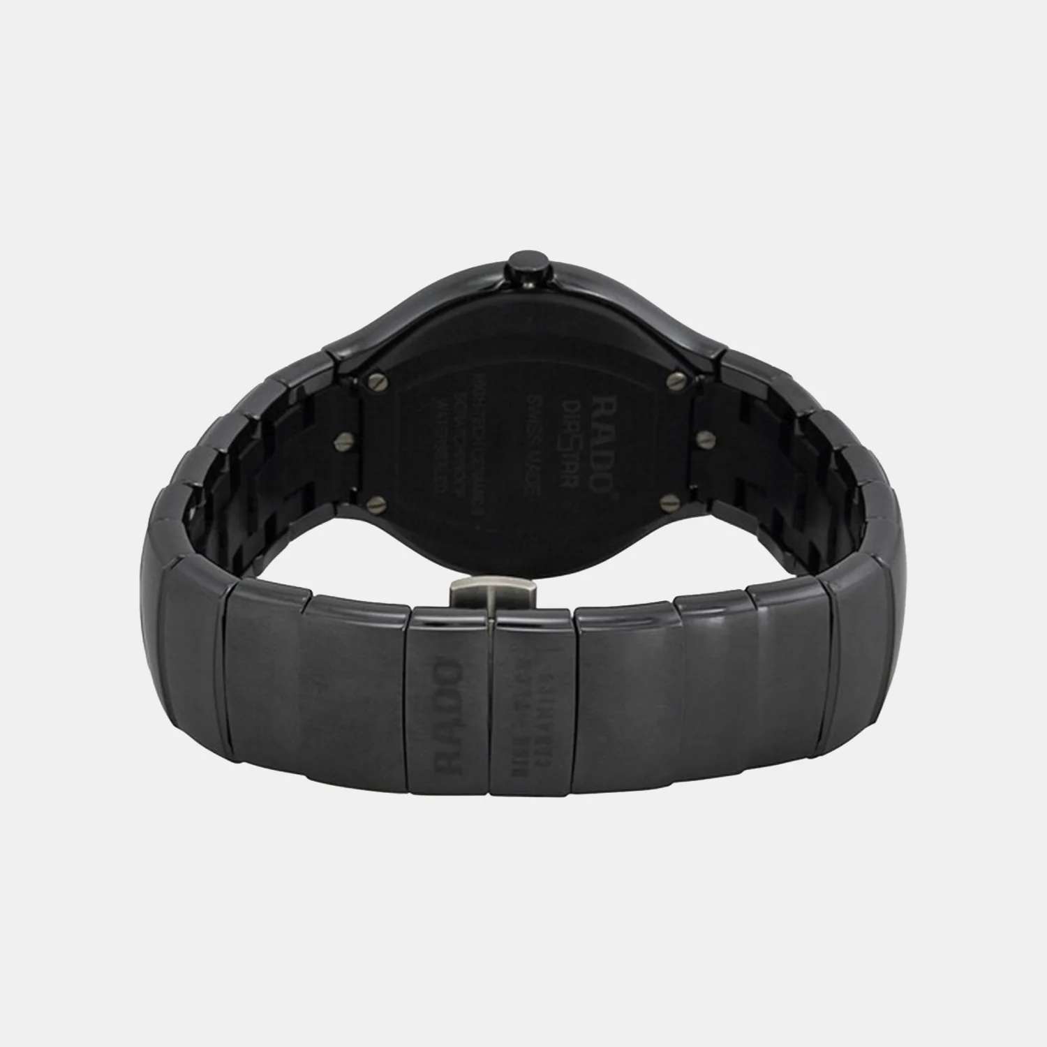 Men Quartz Black Dial Analog Ceramic Watch R27677152 - Image 2