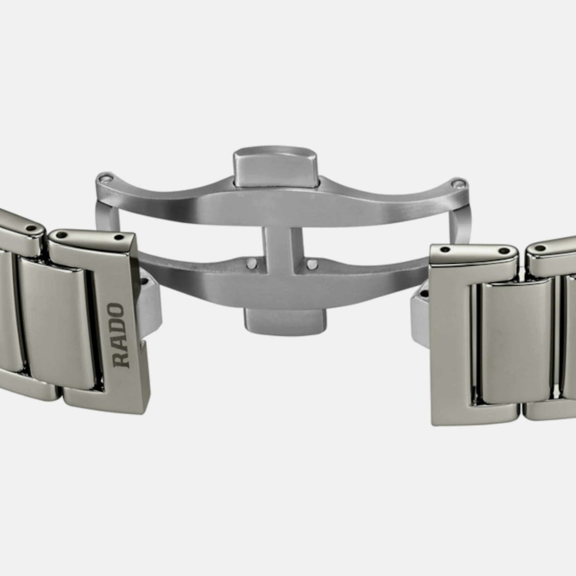True Square Unisex Automatic Grey Dial Analog Ceramic Watch R27125152 - Image 5