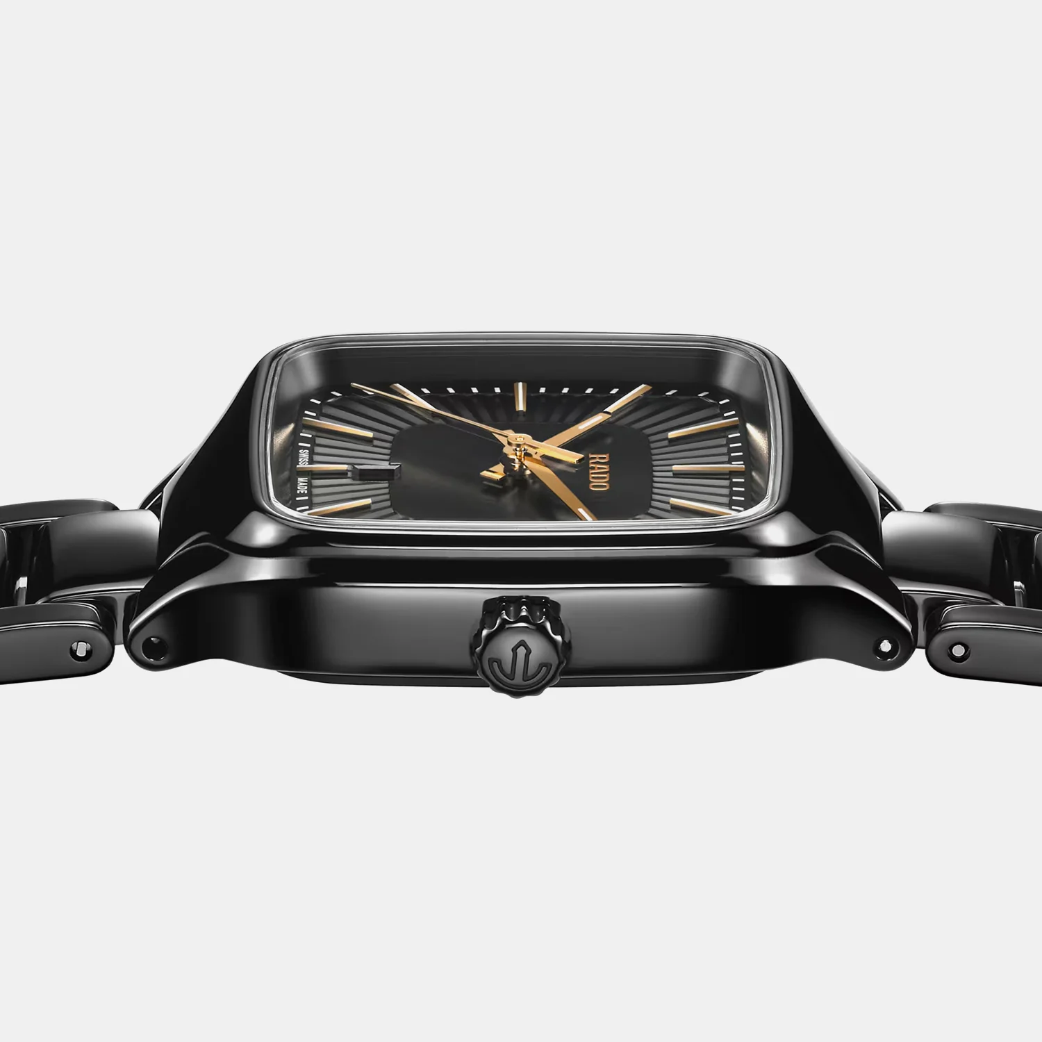 True Square Women Automatic Black Dial Ceramic Watch R27080172 - Image 2