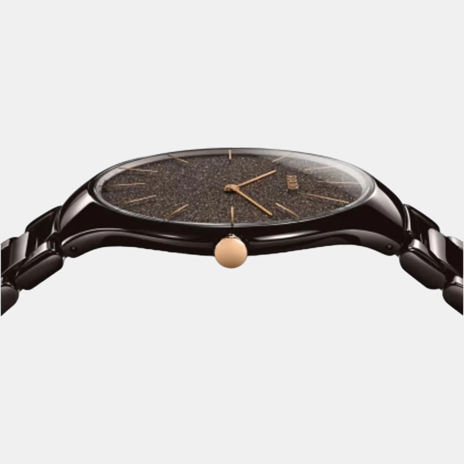 True Thinline Unisex Quartz Brown Dial Analog Stainless Steel Watch R27004302 - Image 4