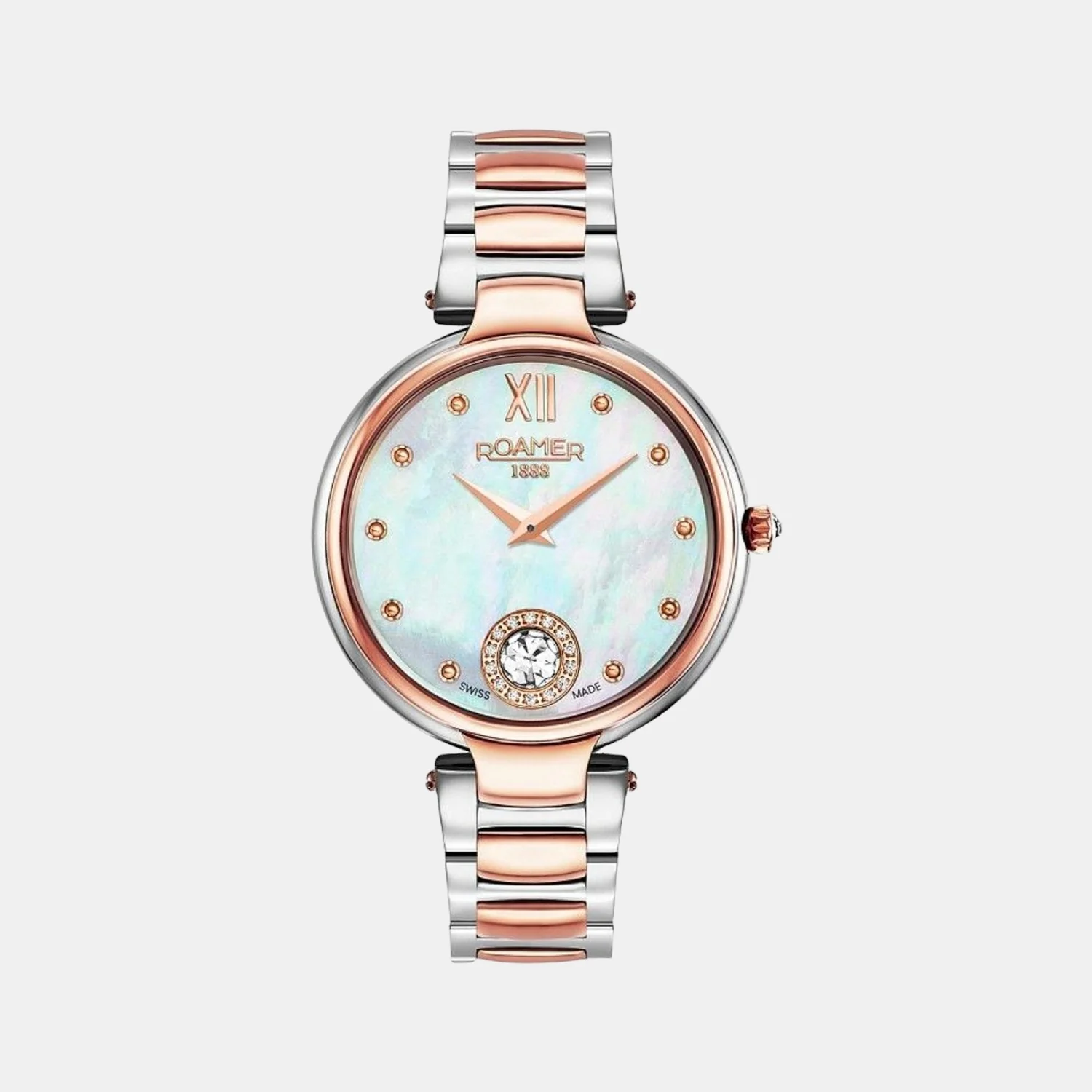 Aphrodite Women Quartz White Dial Analog Stainless Steel Watch 600843 49 19 50