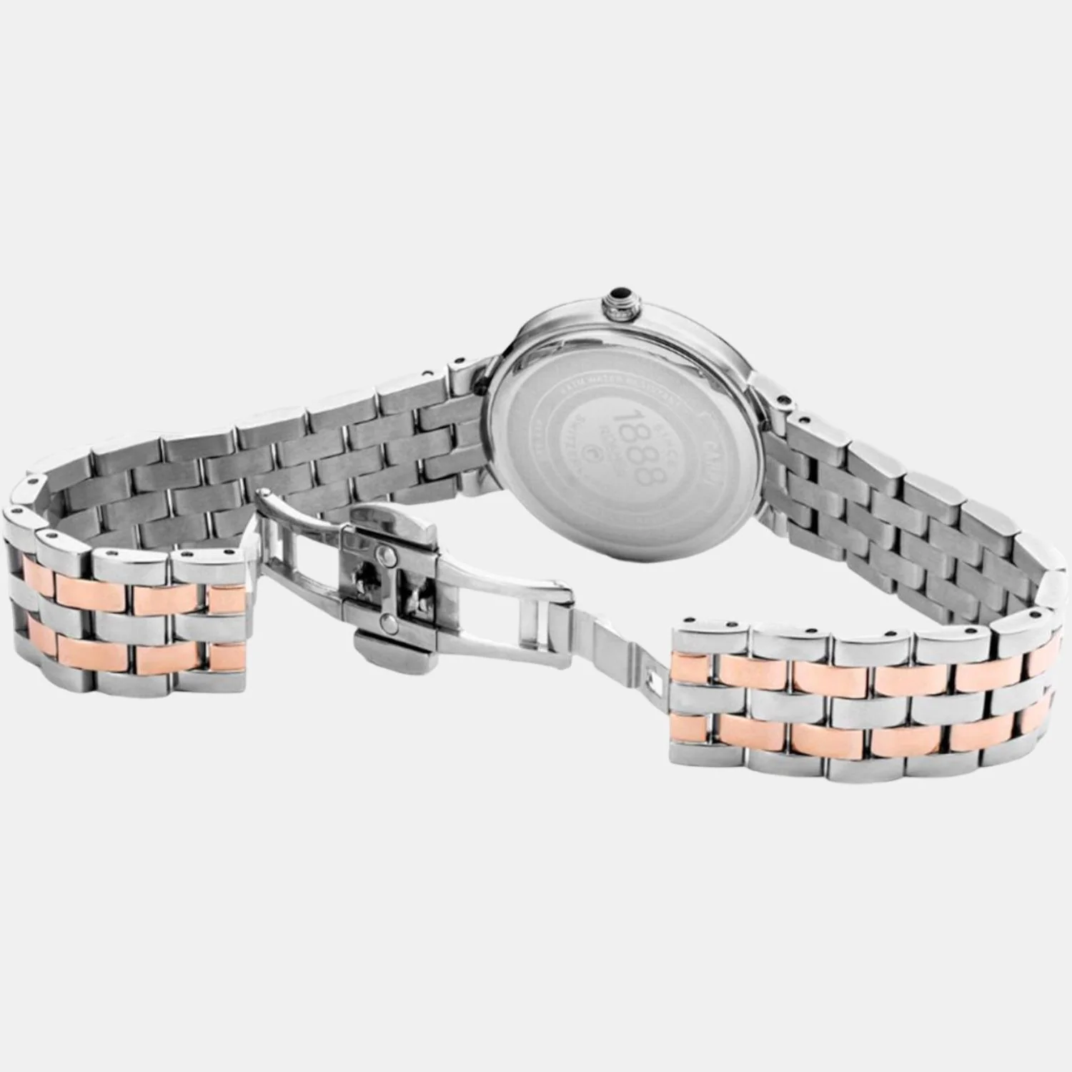 Capri Diamond Women Quartz White Dial Analog Stainless Steel Watch 859845 49 29 50 - Image 2