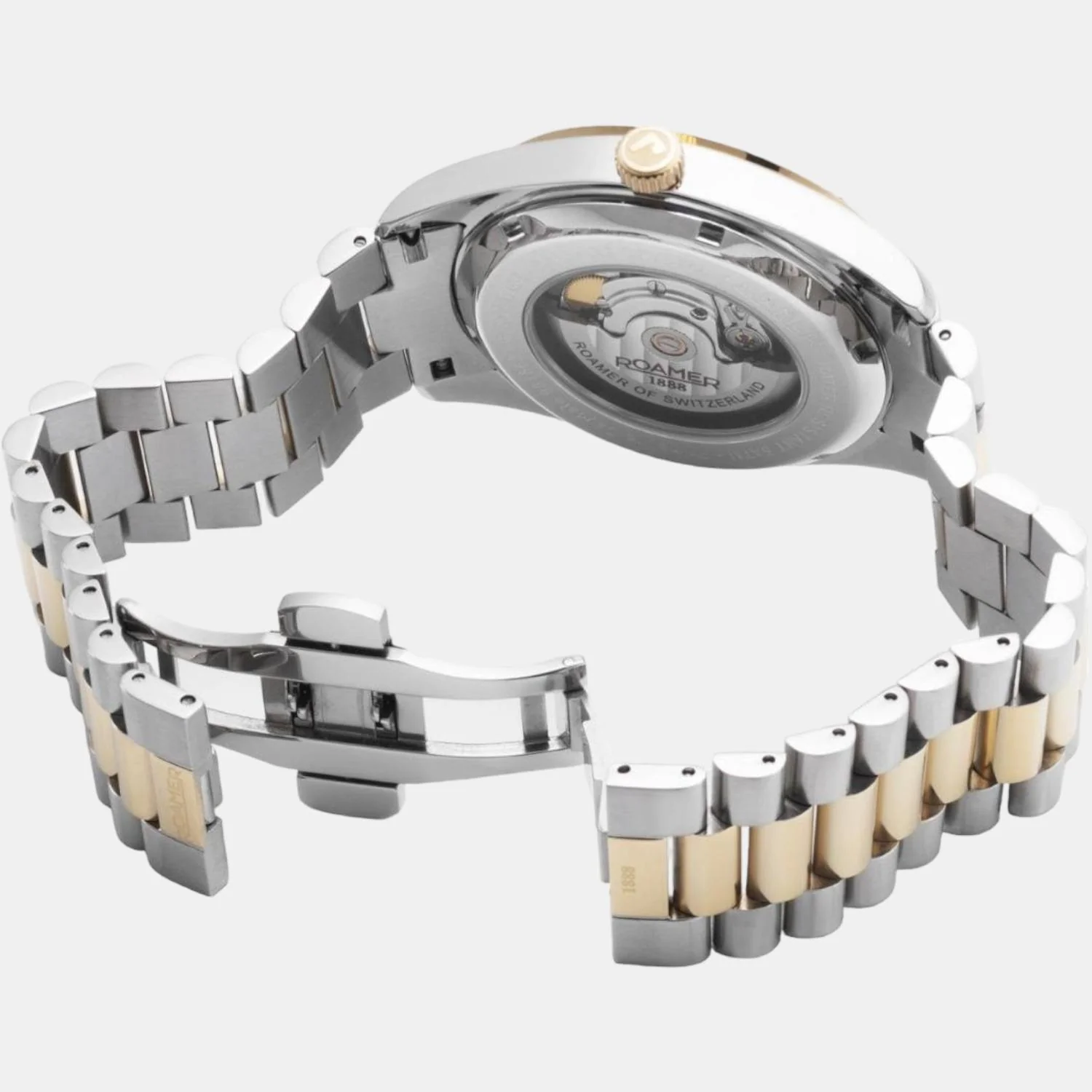 Primeline Daydate Ii Men Automatic Green Dial Analog Stainless Steel Watch 981666 46 75 50 - Image 2