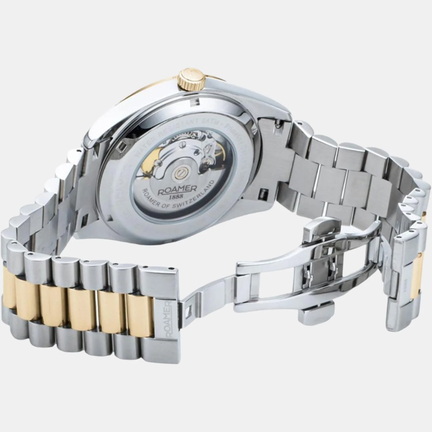 Primeline Daydate Men Mechanical Green Dial Analog Stainless Steel Watch 981662 48 75 90 - Image 2