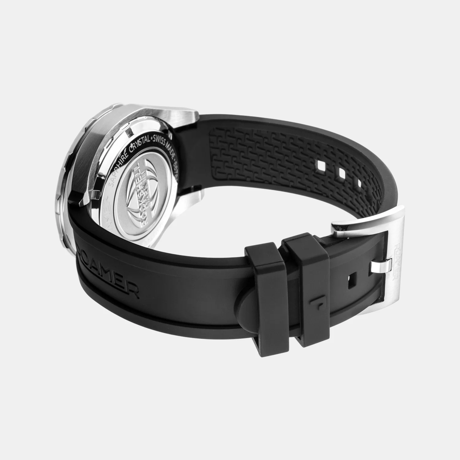 Rockshell Mark Iii Scuba Men Quartz Black Dial Analog Rubber Watch 867833 41 85 02 - Image 4