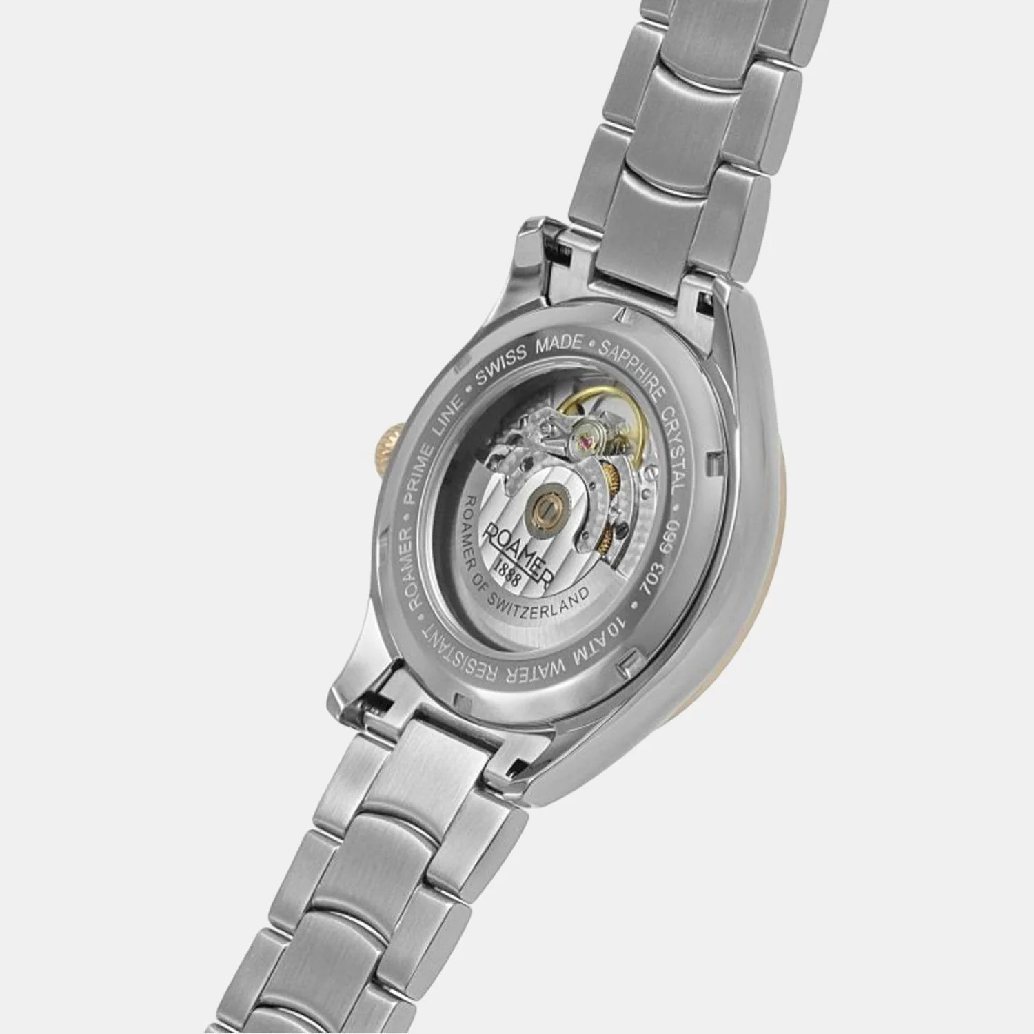 Rotopower Men Automatic Silver Dial Analog Stainless Steel Watch 703660 49 65 50 - Image 2