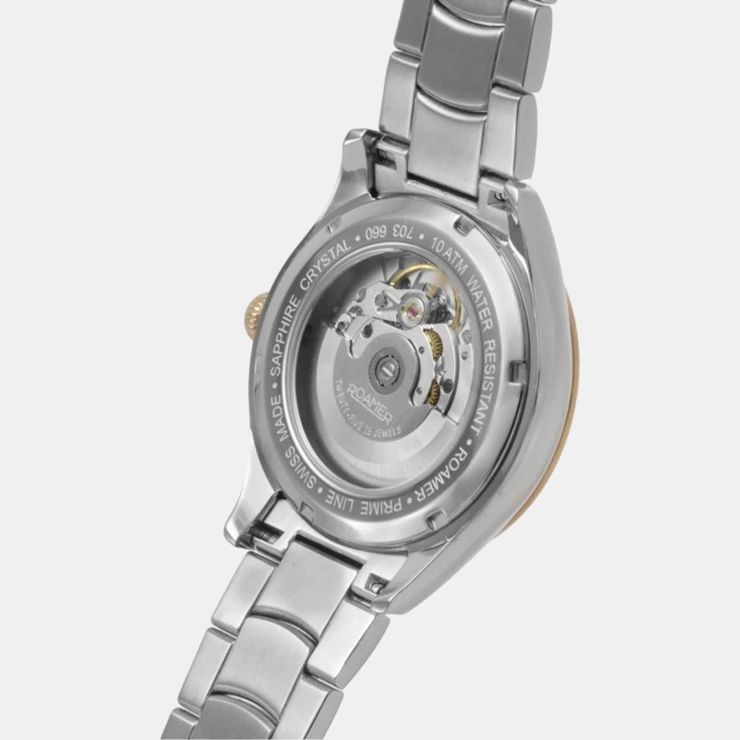 Rotopower Men Automatic Silver Dial Analog Stainless Steel Watch 703660 49 65 50 - Image 5