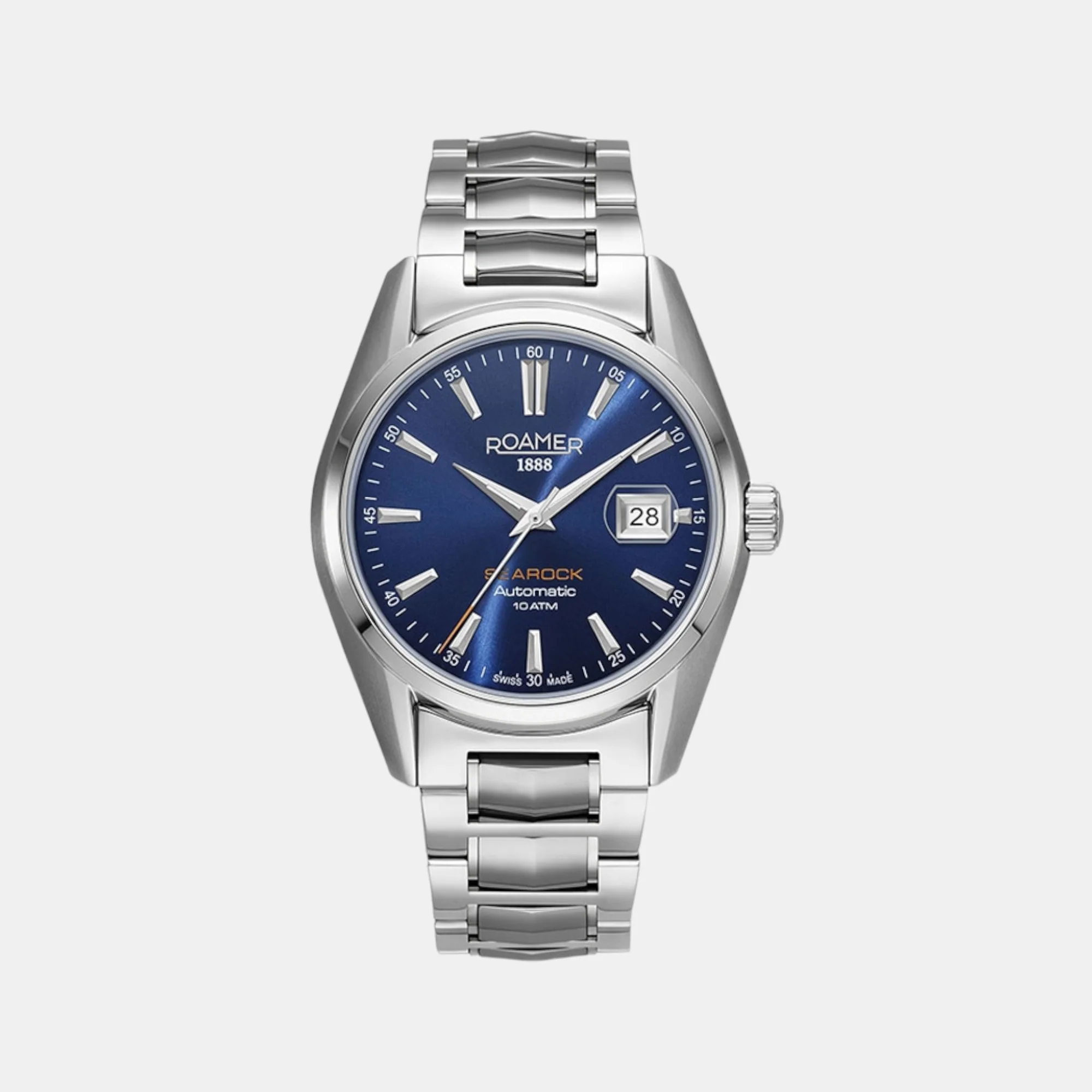 Searock Automatic Men Automatic Blue Dial Analog Stainless Steel Watch 210665 41 45 20 - Image 3