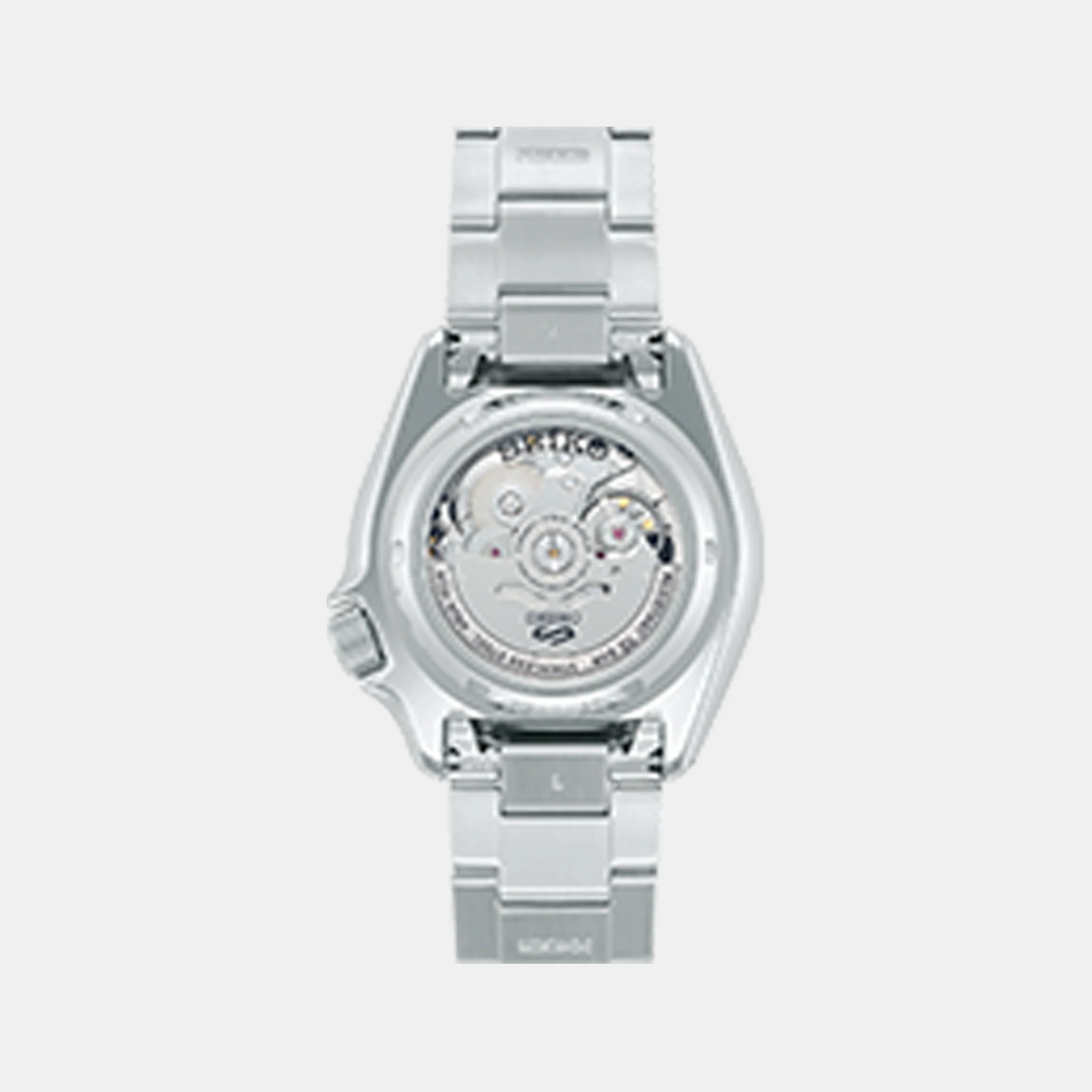 5 Sports Men Automatic Black Dial Analog Stainless Steel Watch SRPK13K1 - Image 3