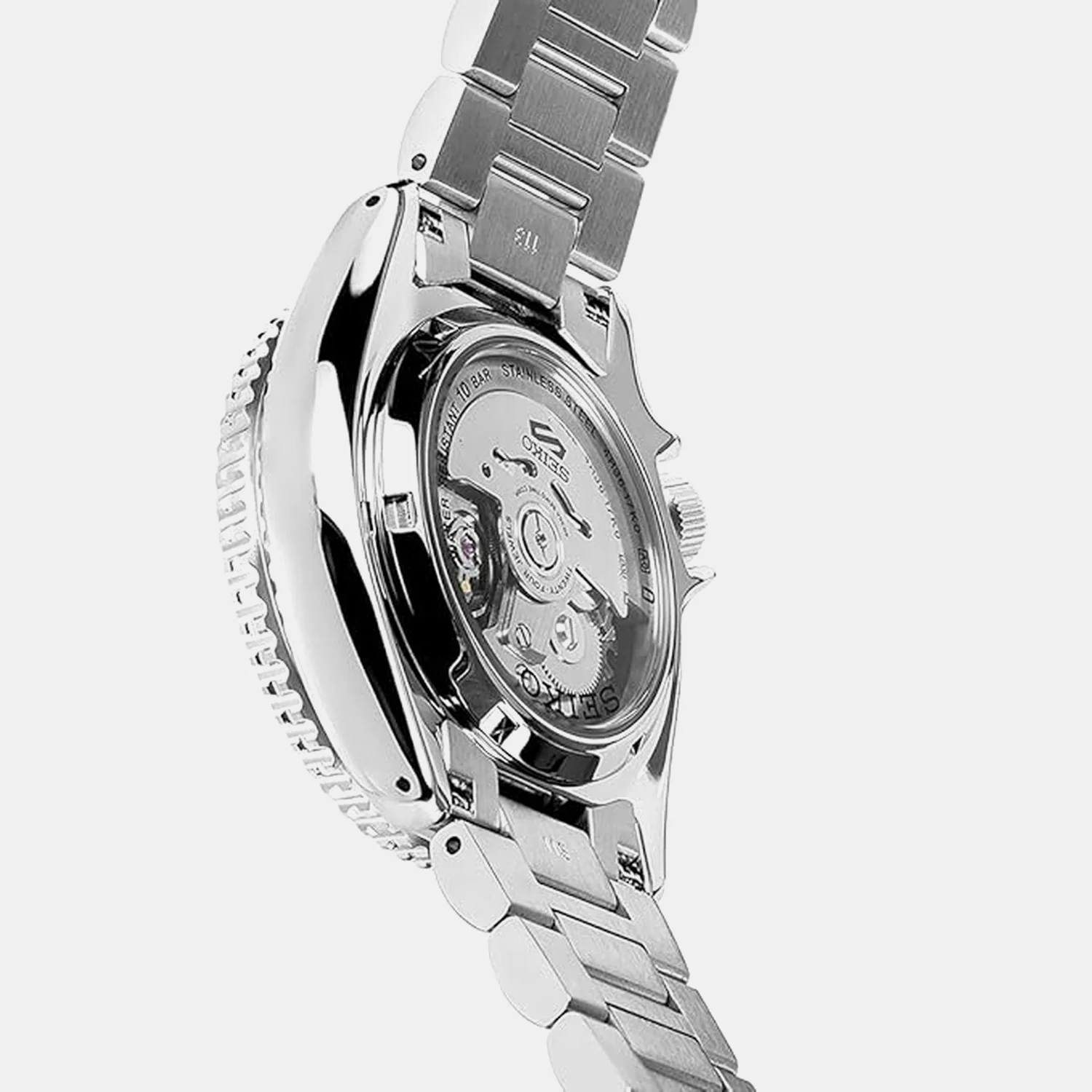 5 Sports Men Automatic Blue Dial Analog Stainless Steel Watch SRPL77K1 - Image 5