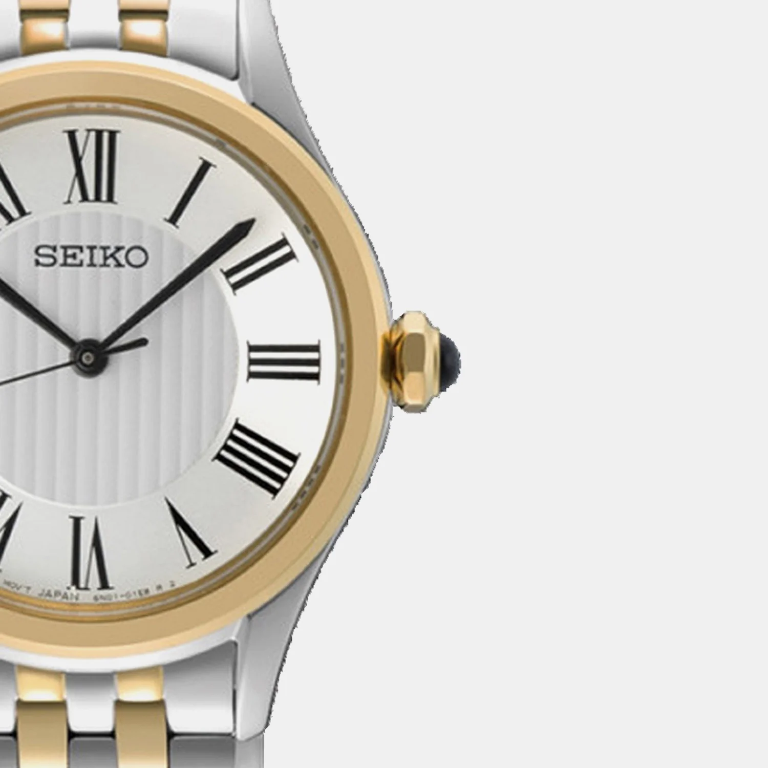 Classic Women Quartz White Dial Analog Stainless Steel Watch SUR612P1 - Image 2