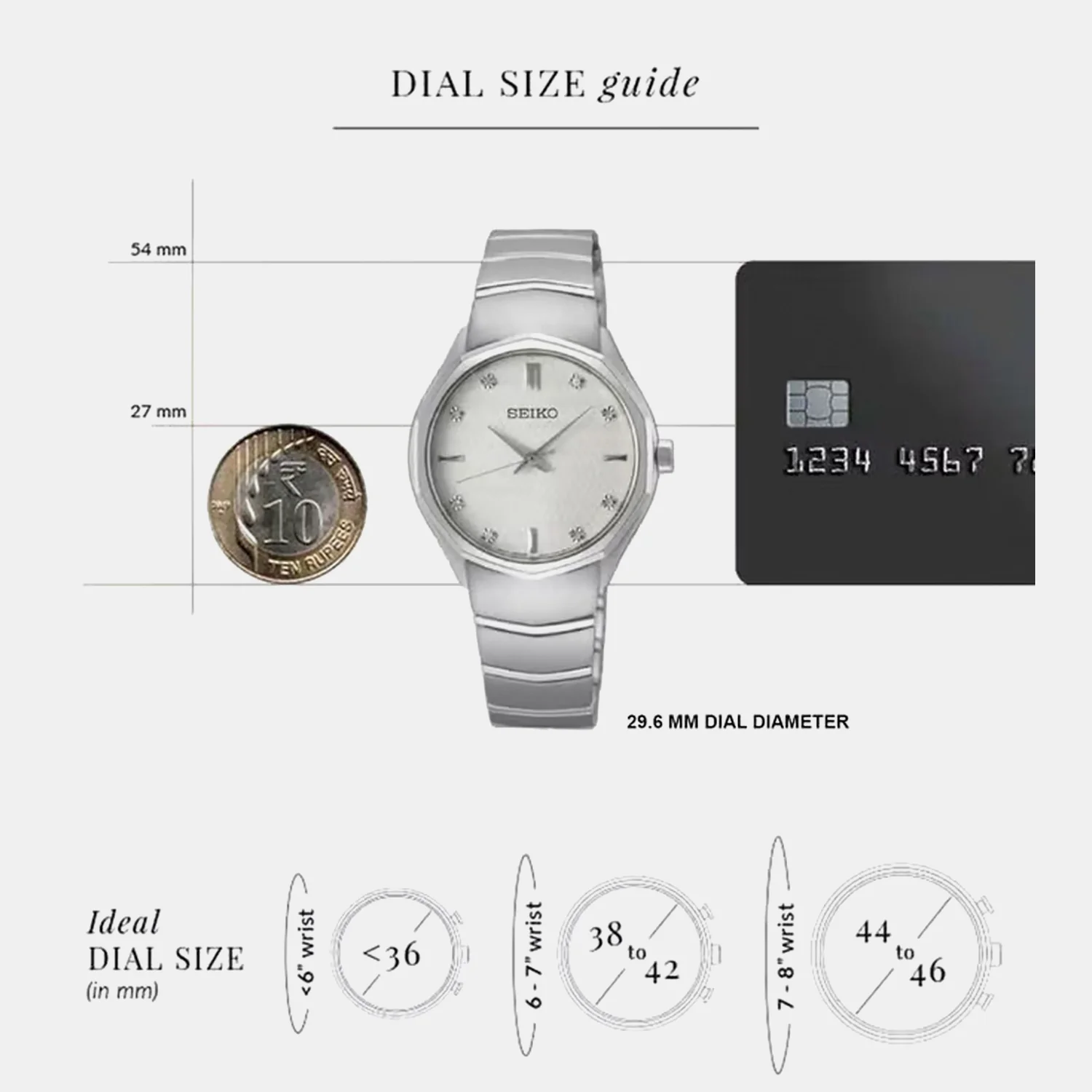 Classic Women Quartz White Dial Analog Stainless Steel Watch SUR615P1 - Image 6
