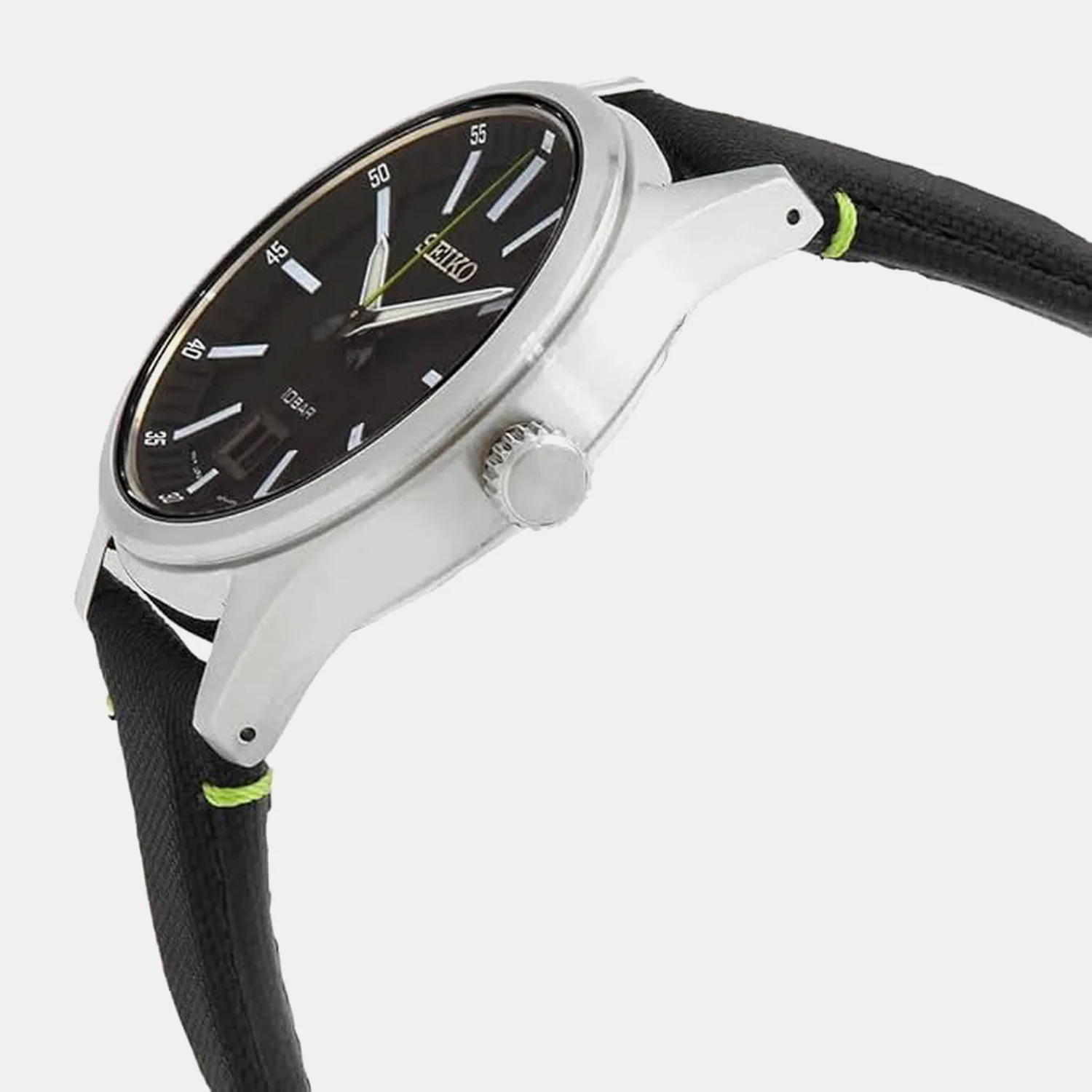 Dress Men Quartz Black Dial Analog Nylon Watch SUR517P1 - Image 4